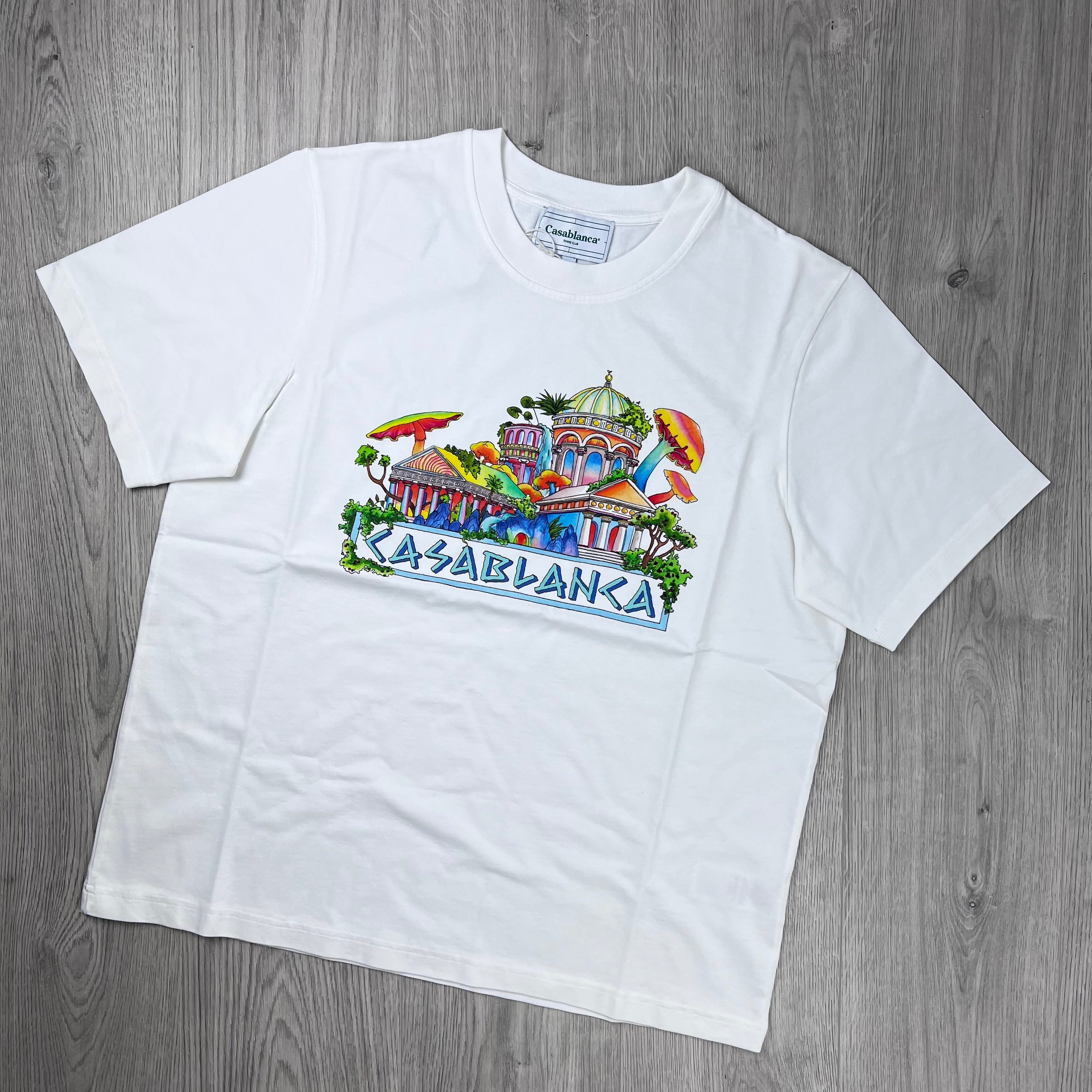 Casablanca 'Road to Knowledge' T-Shirt - White
