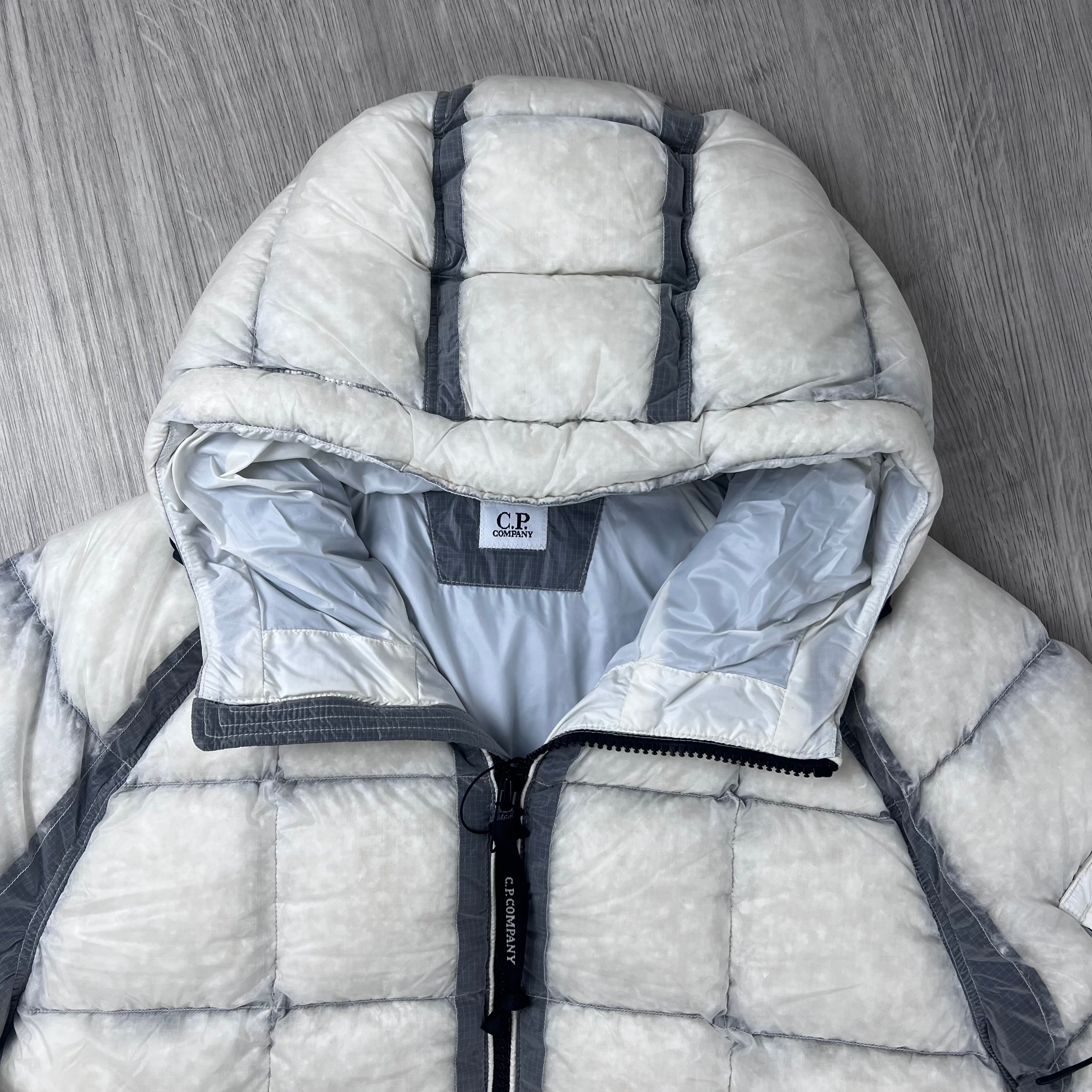 CP Company D.D. Shell Down Jacket - Gauze White