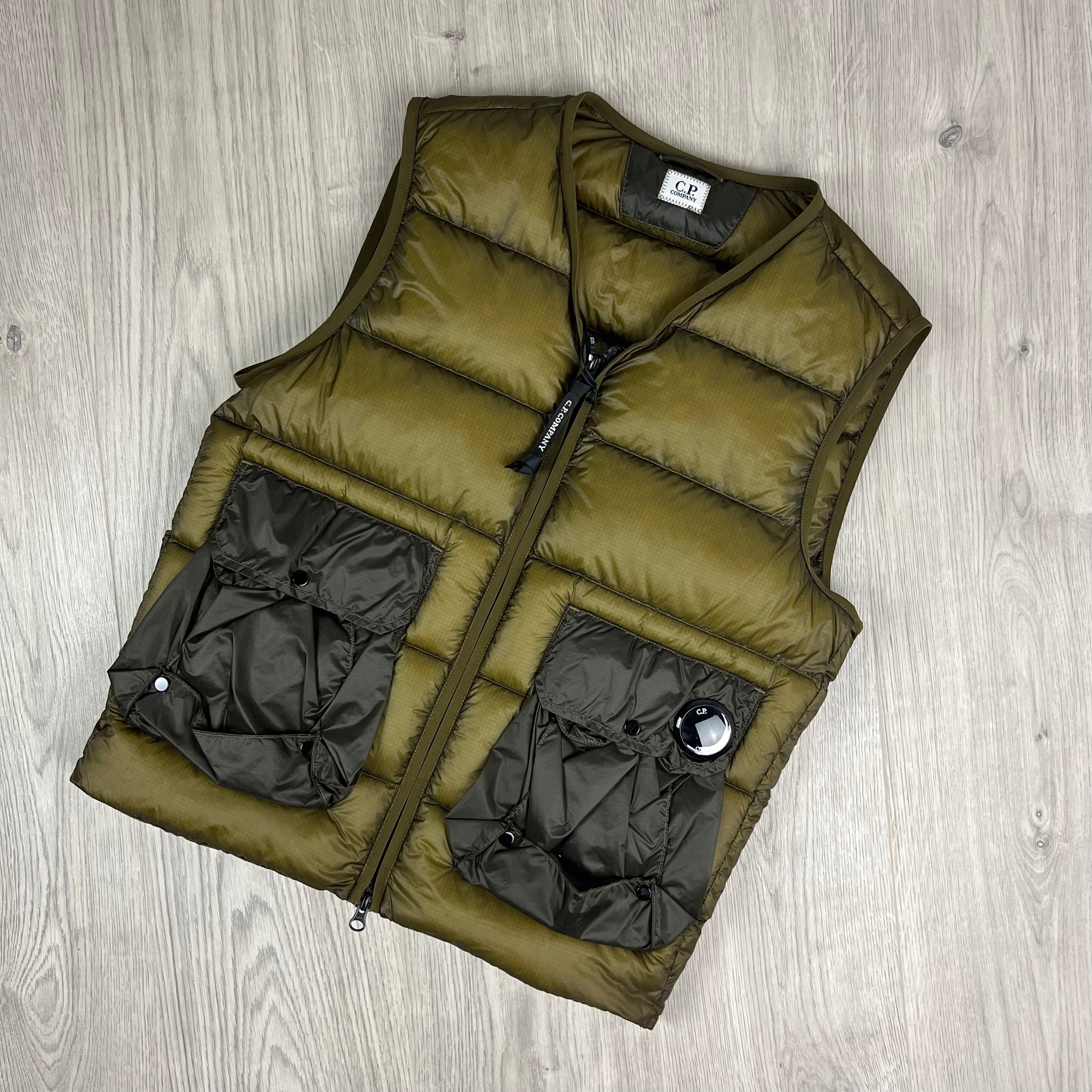 CP Company DD Shell Gilet - Butternut