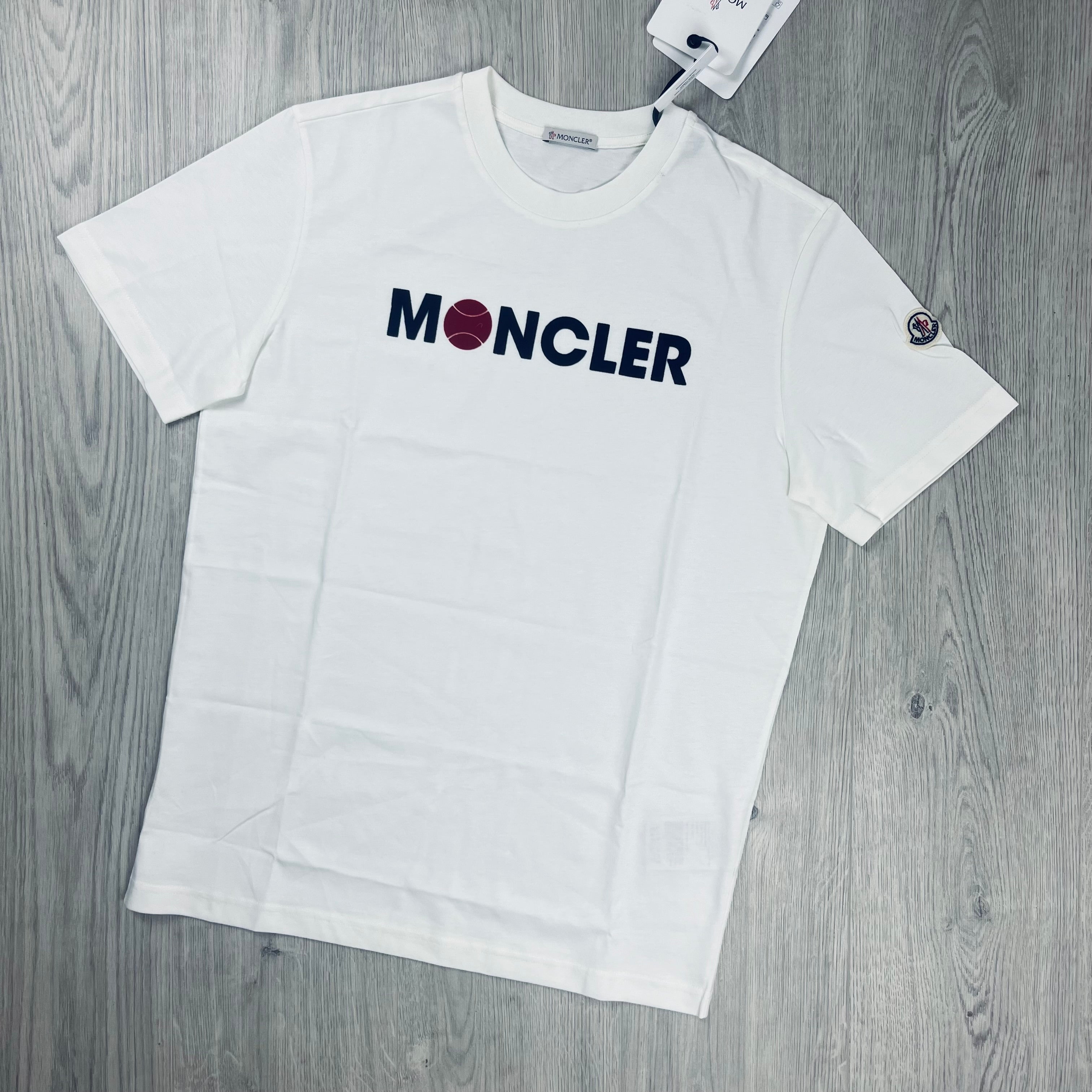 Moncler Flocked T-Shirt - White