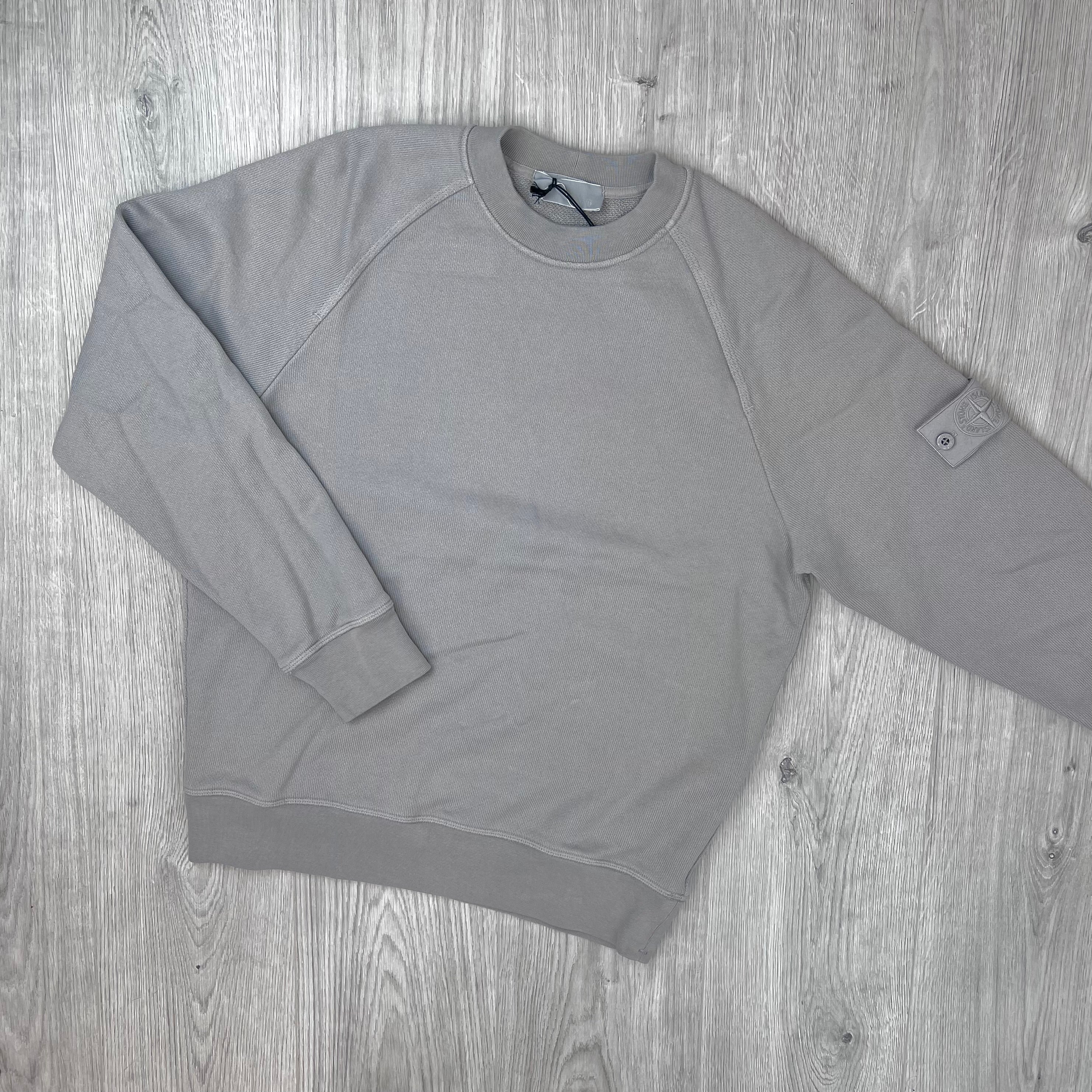 stone  ghost スウェット Stone Island | Men's Ghost Sweatshirt | Dust Grey | Outlet Sale
