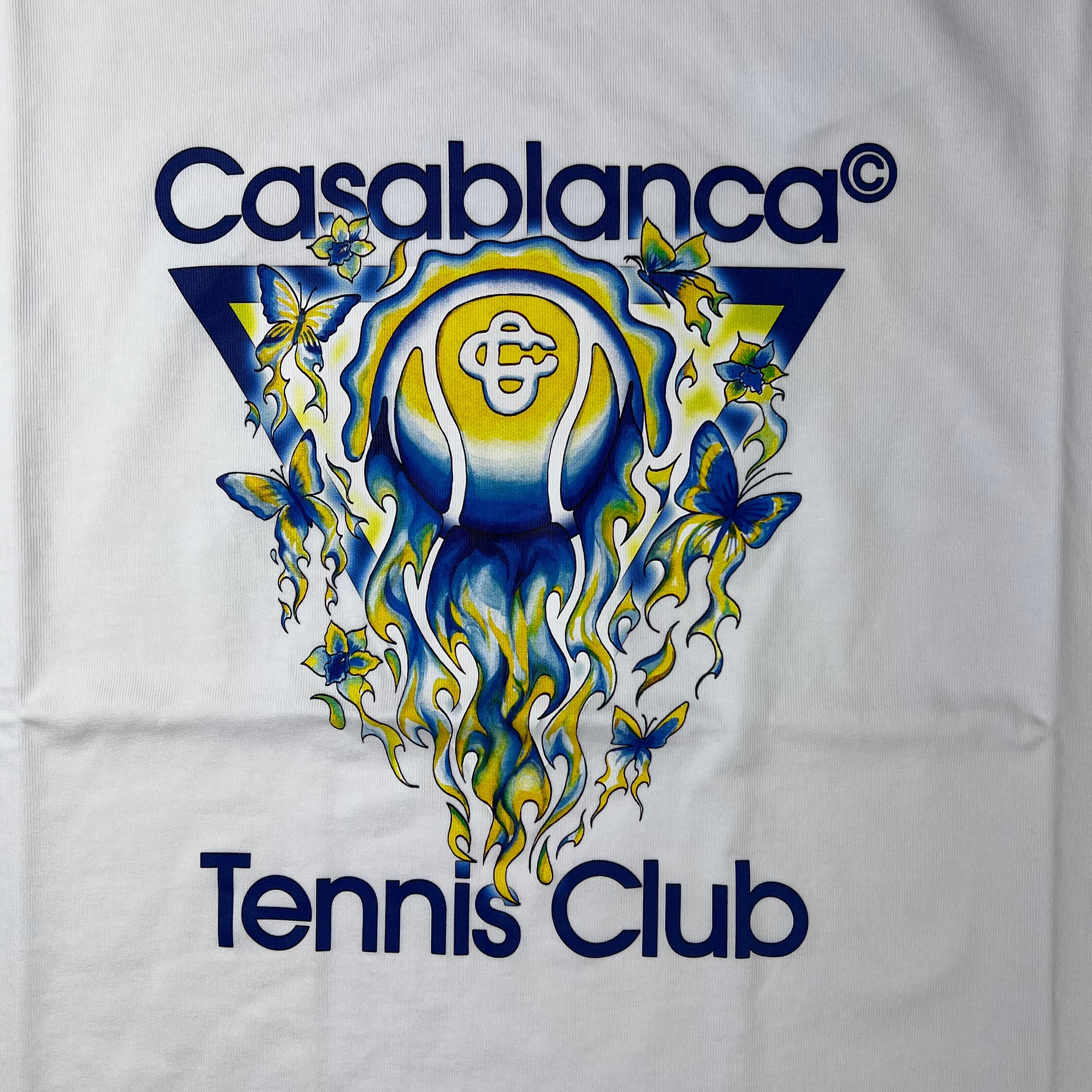 Casablanca 'Tennis Club' T-Shirt - White