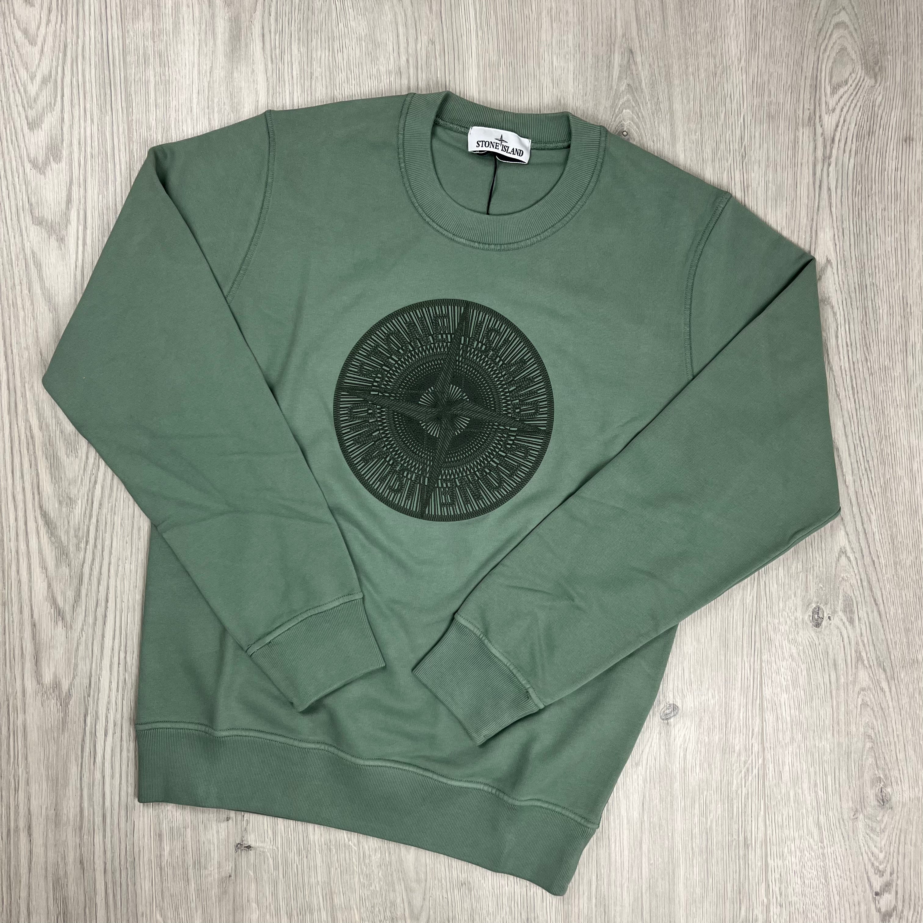 Stone Island Embroidered Sweatshirt