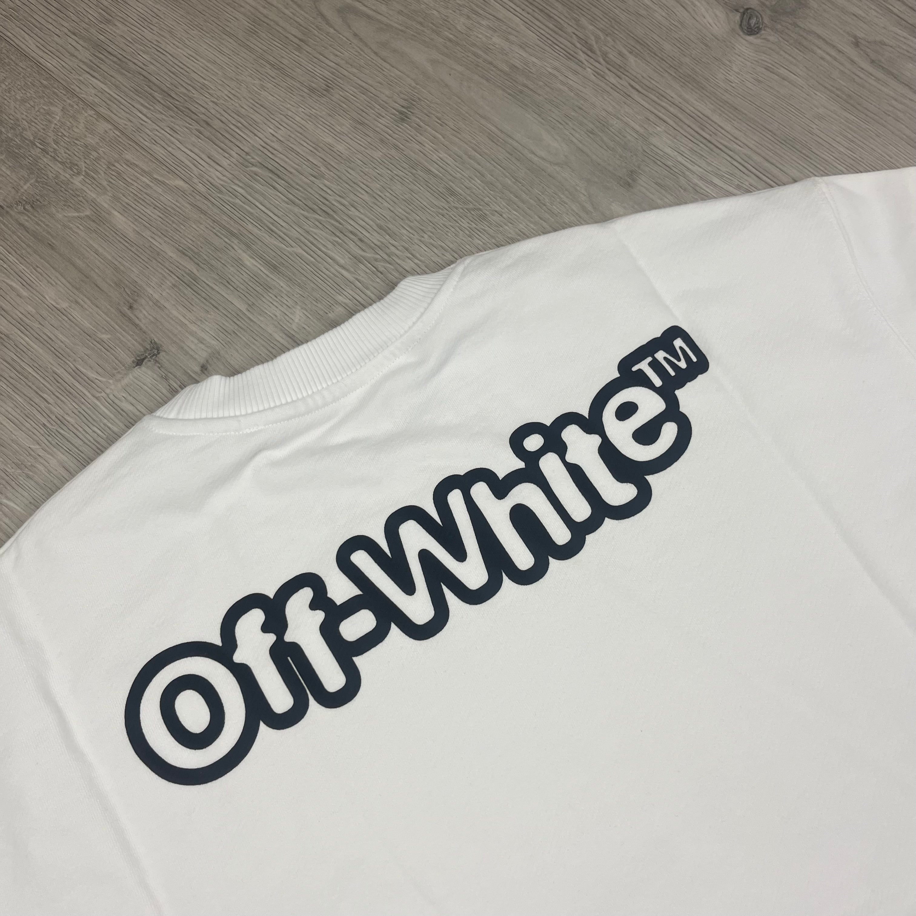 Off-White Blur Sweatshirt - White