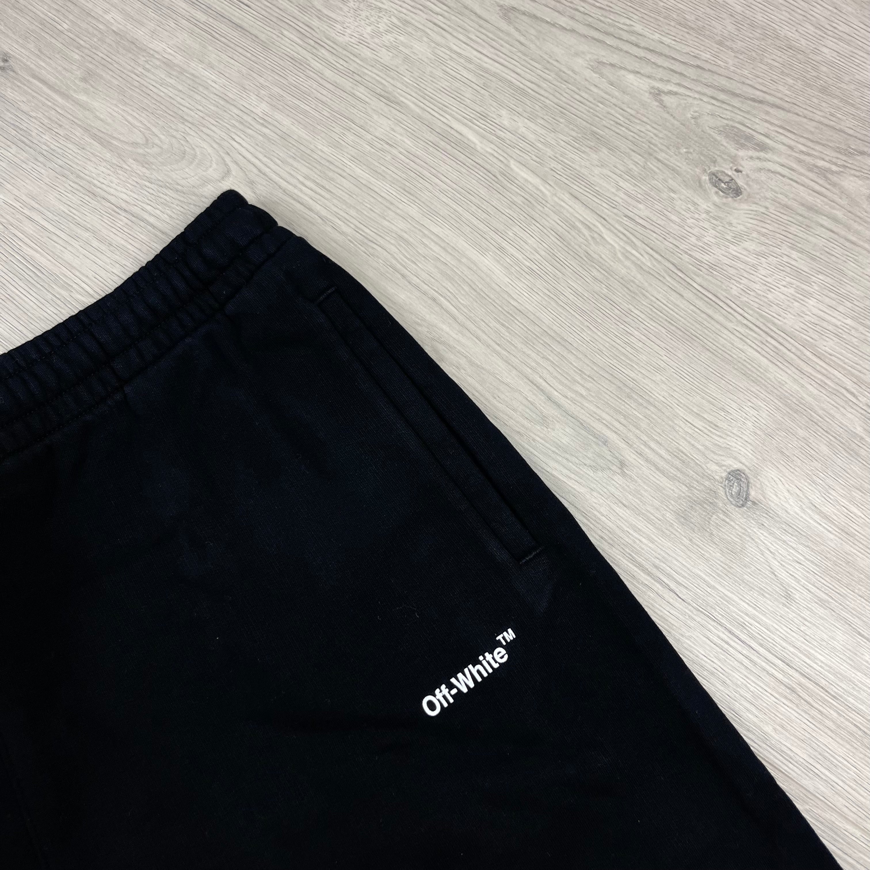 Off-White Jersey Shorts - Black