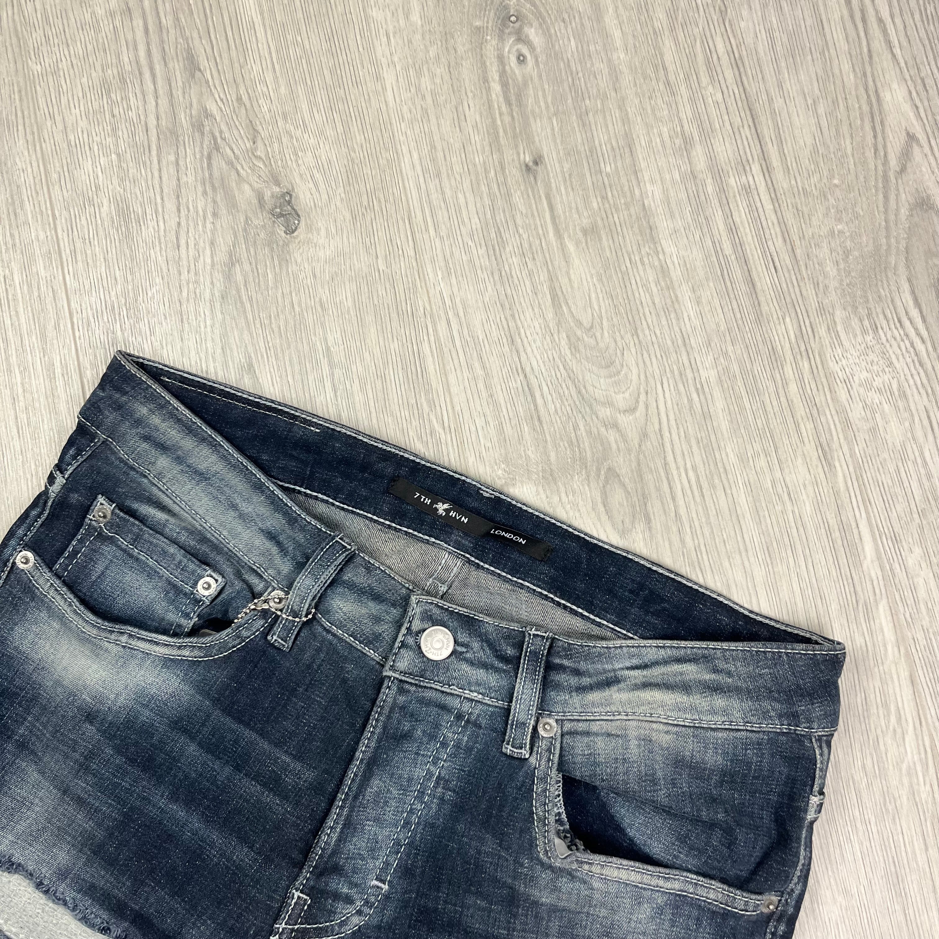 7TH HVN Slim Jeans - Blue