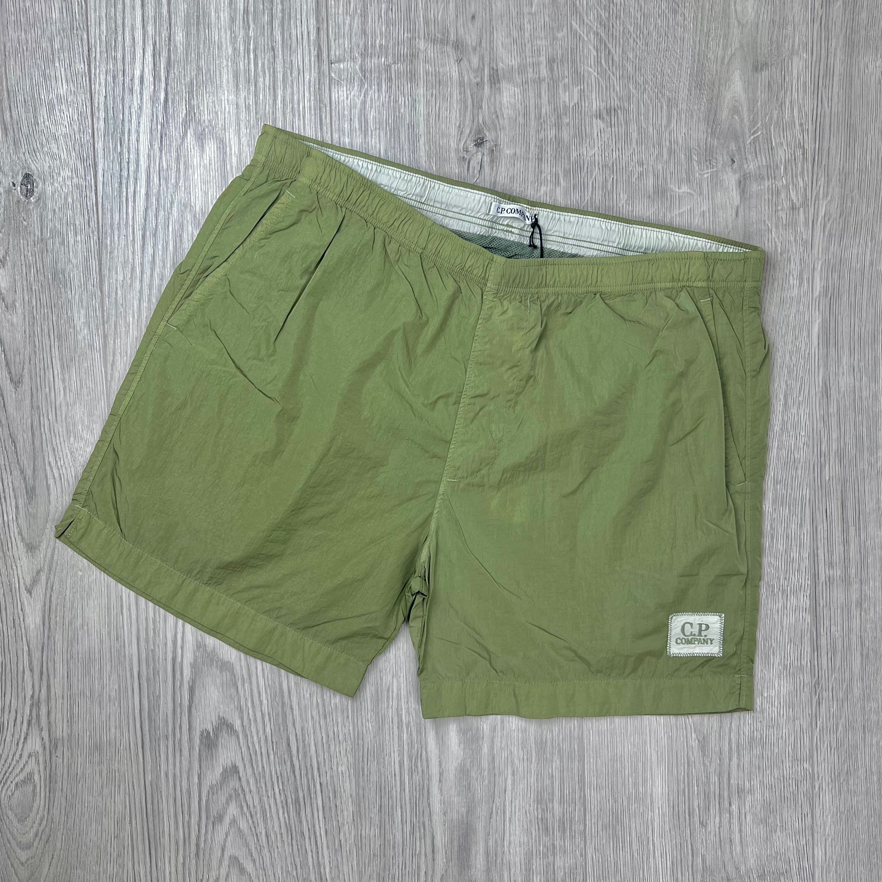 CP Company | Men's Chrome Swim Shorts | Moss Gray | Outlet Sale