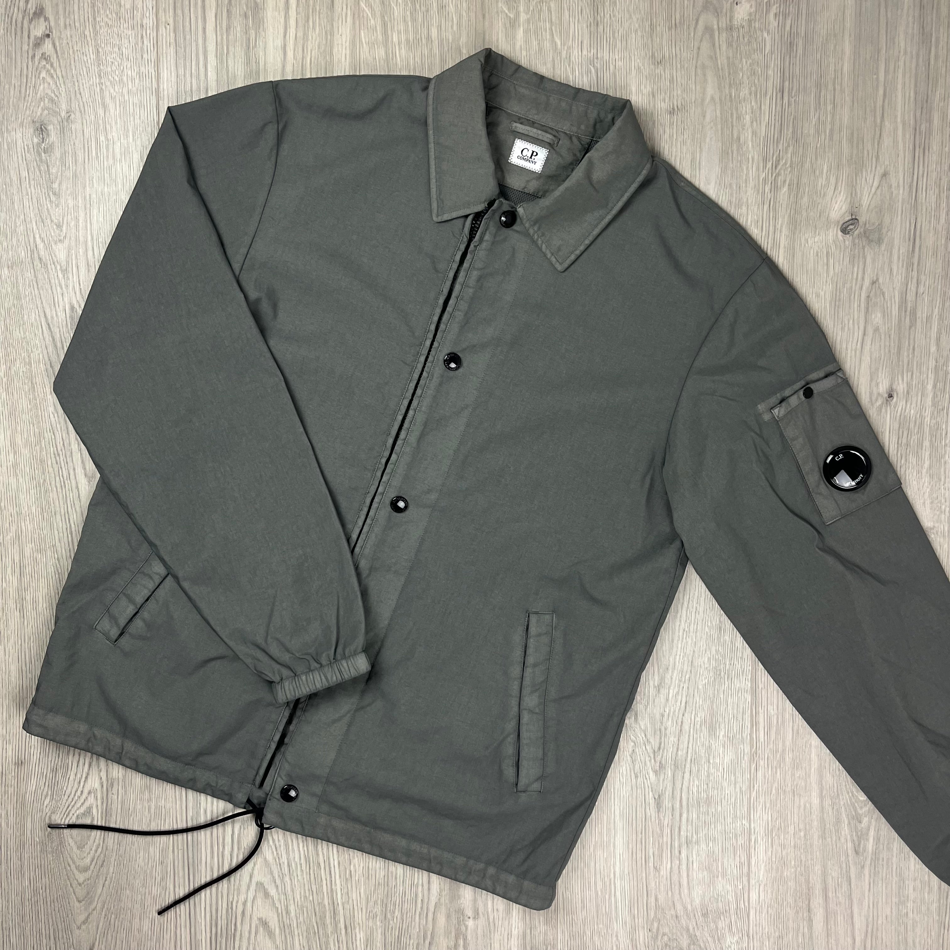 CP Company Taylon-P Overshirt - Gunmetal