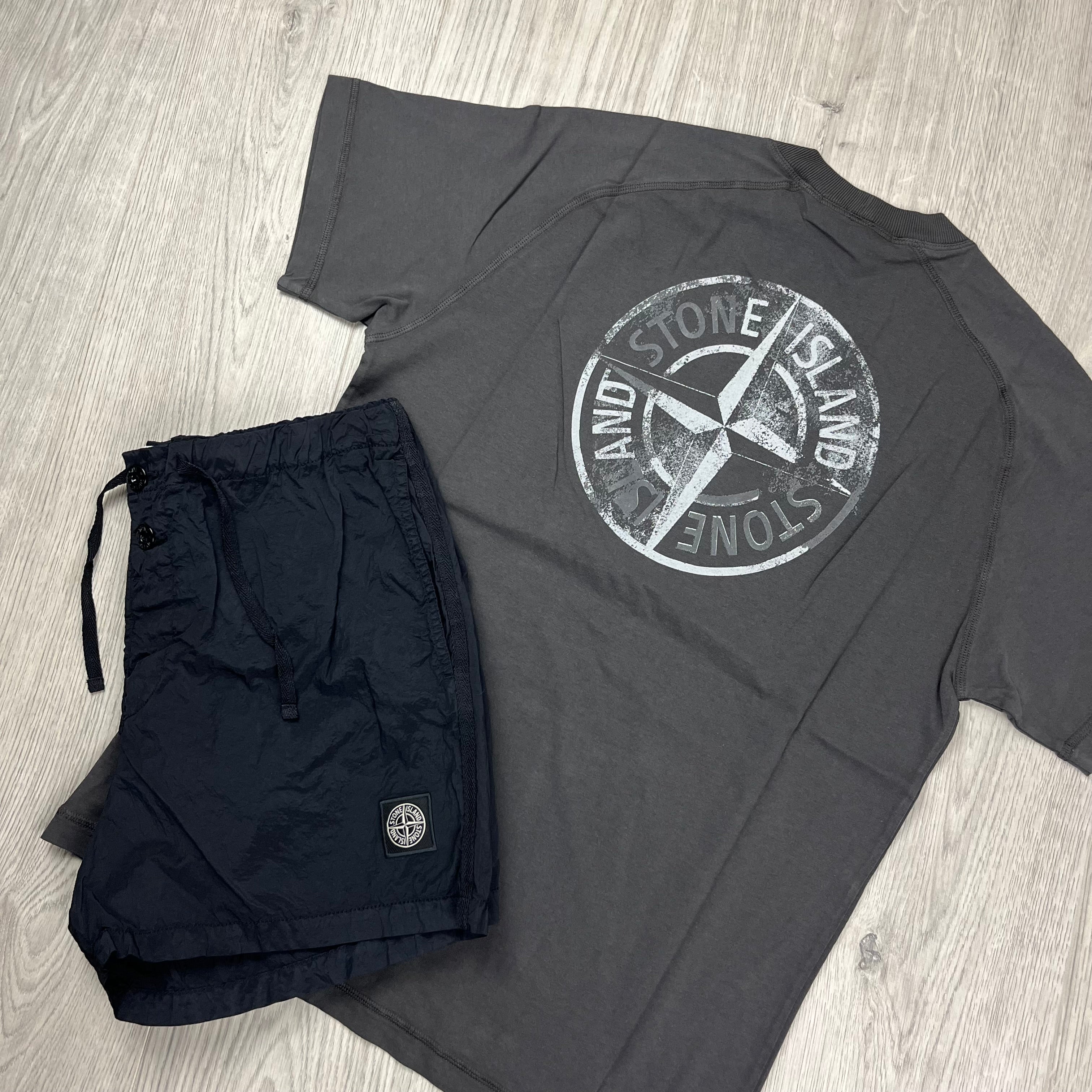 Stone Island Holiday Set - Charcoal/Black