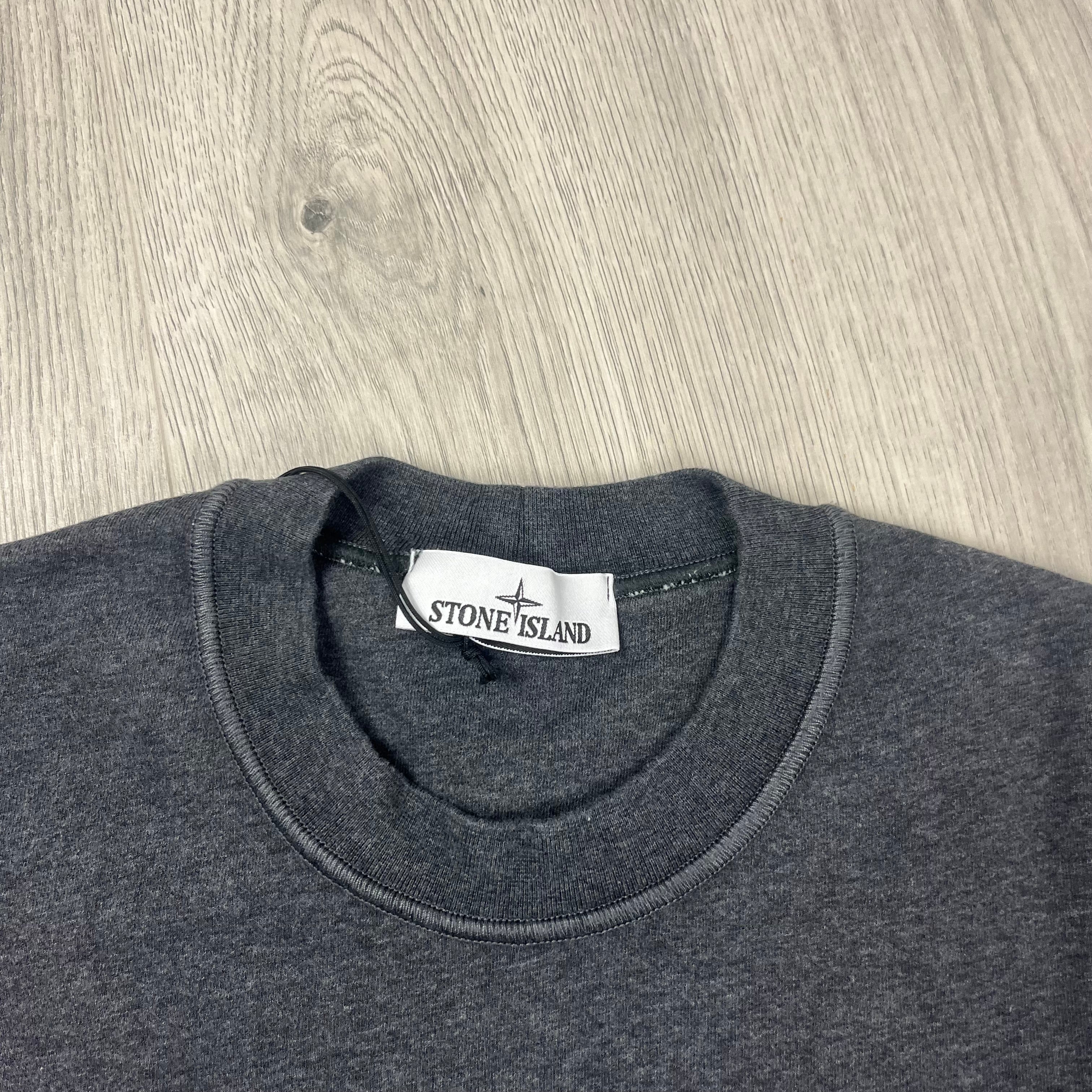 Stone Island Dyed Sweatshirt Grey S