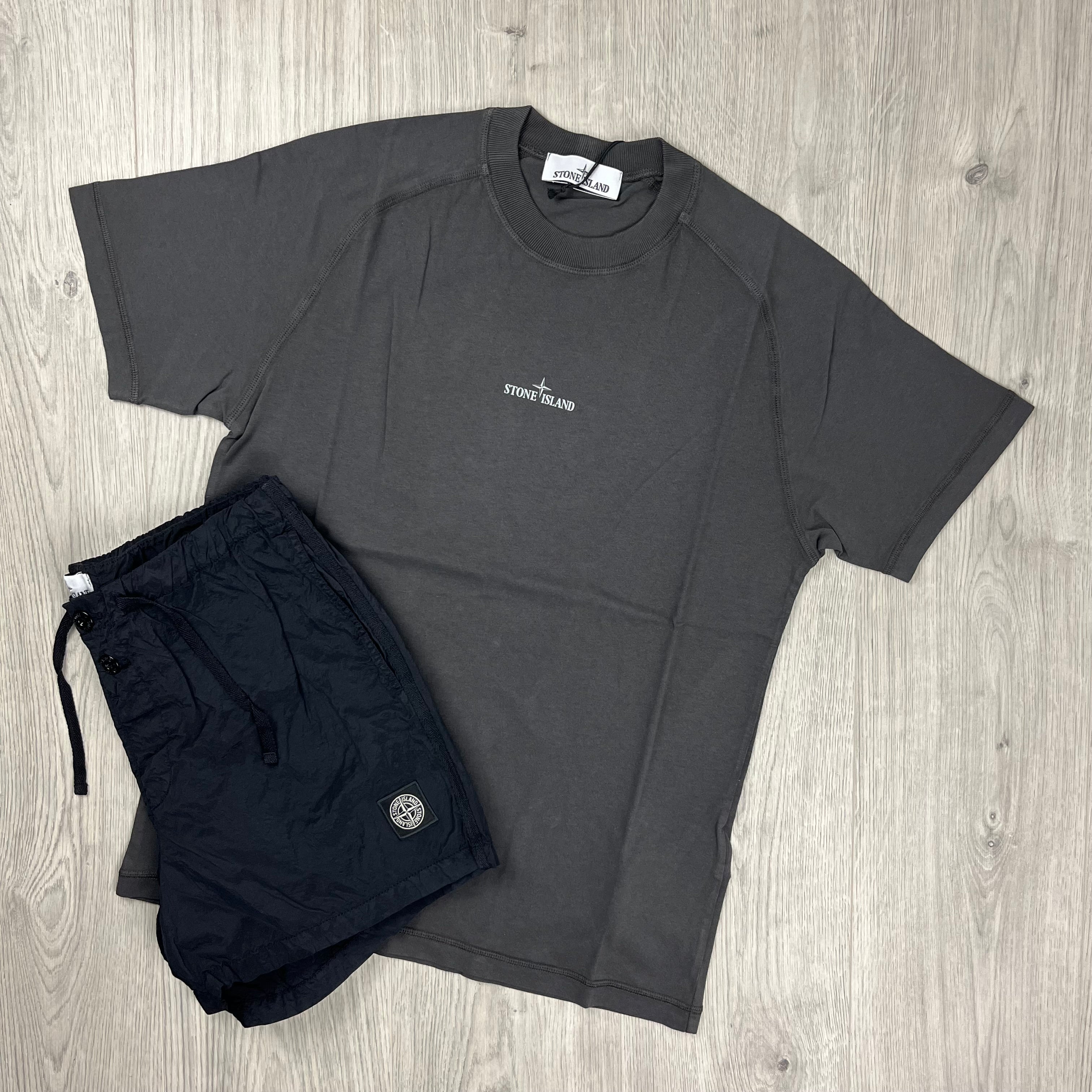 Stone Island Holiday Set - Charcoal/Black