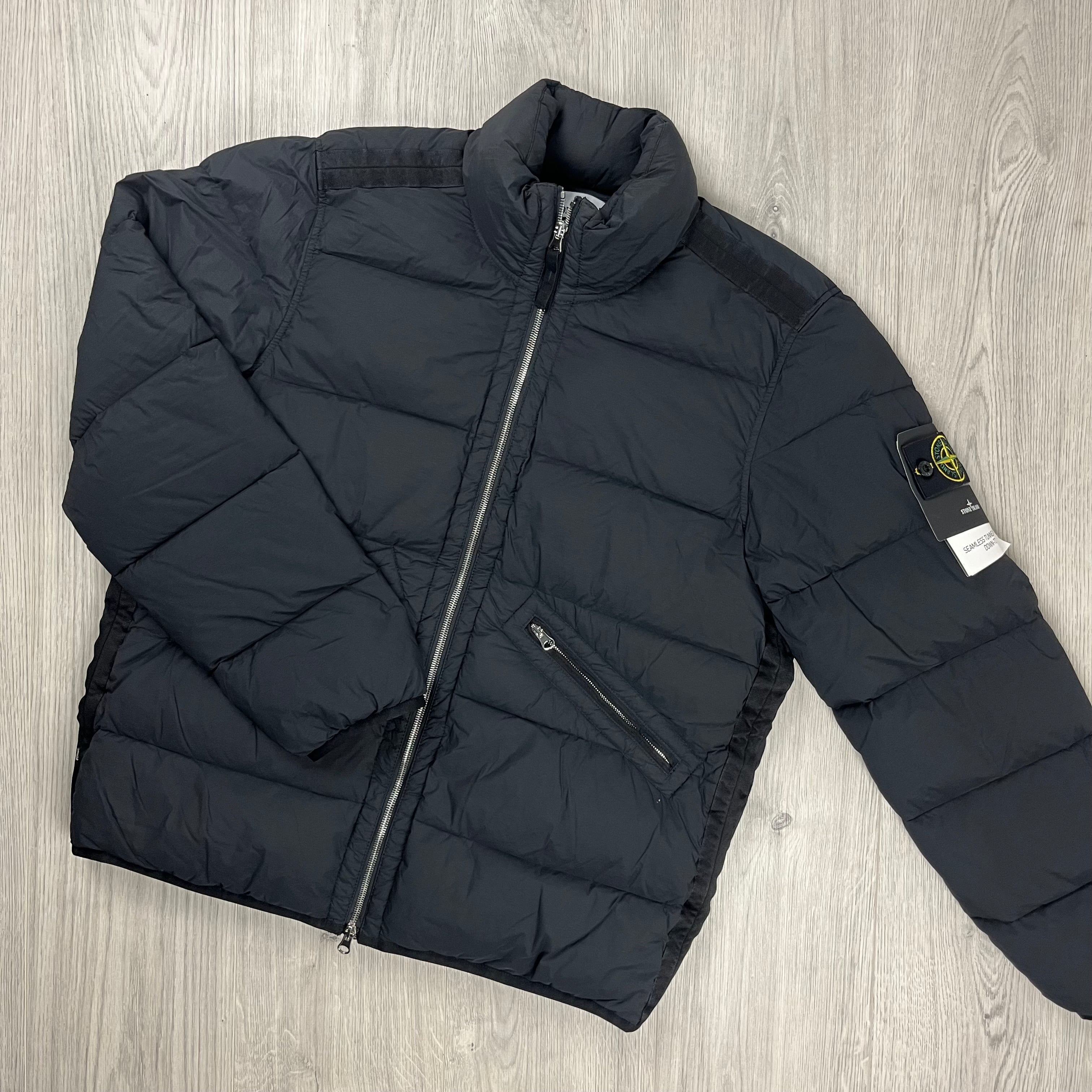 Stone Island Nylon Down Jacket - Black