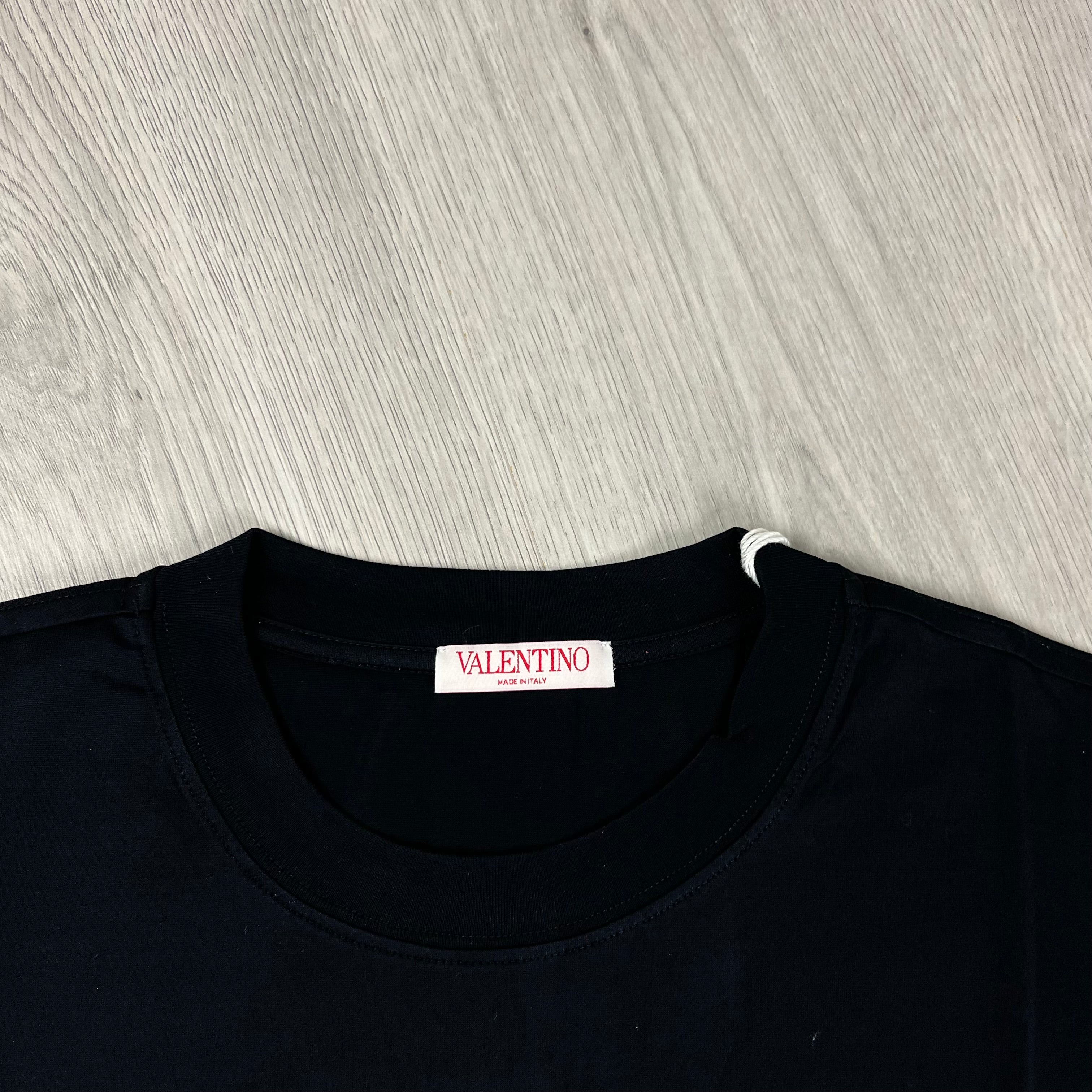 Valentino T-shirt in Black. On sale at Open Attire.