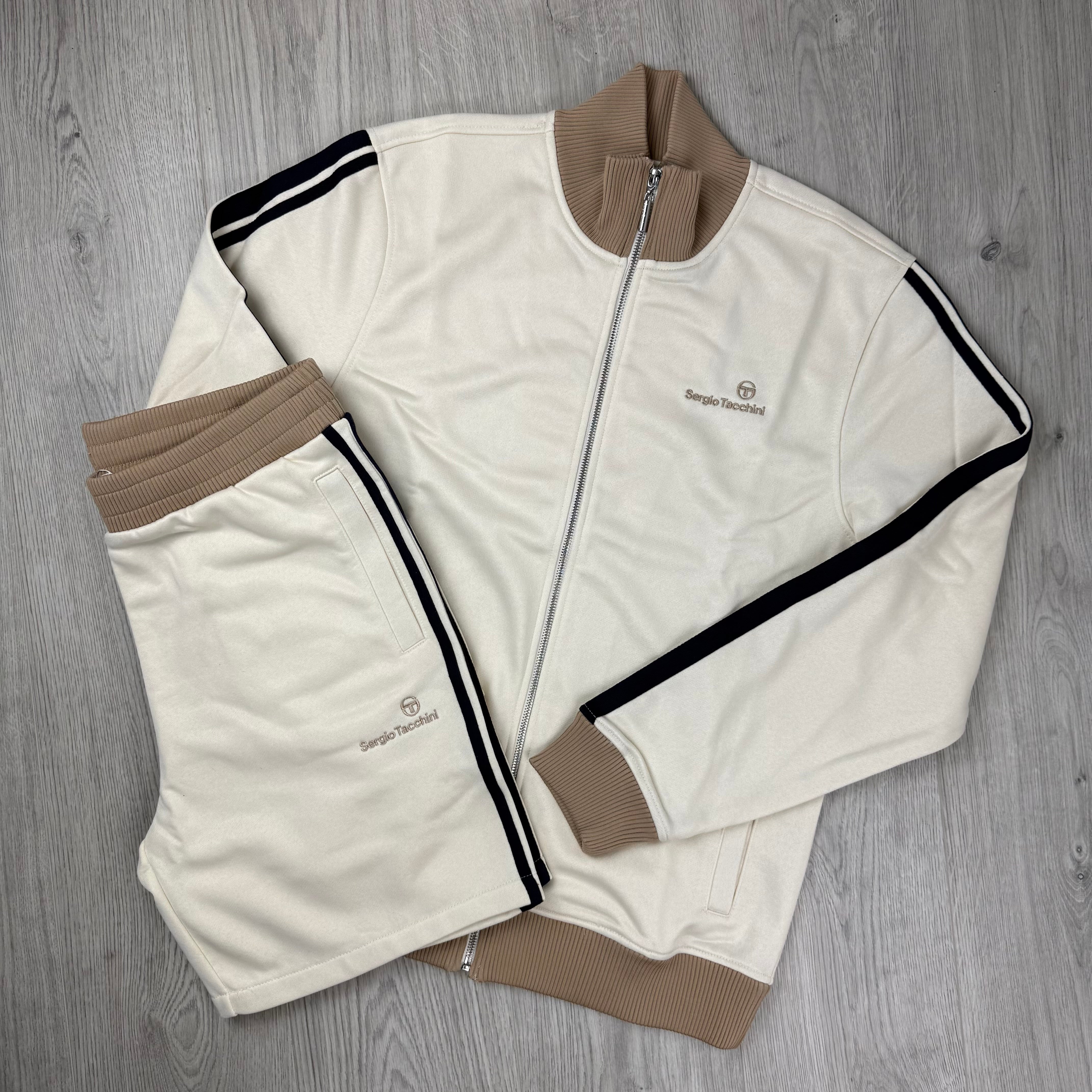 Sergio Tacchini 'Adriano' Tracksuit -  Pearled Ivory
