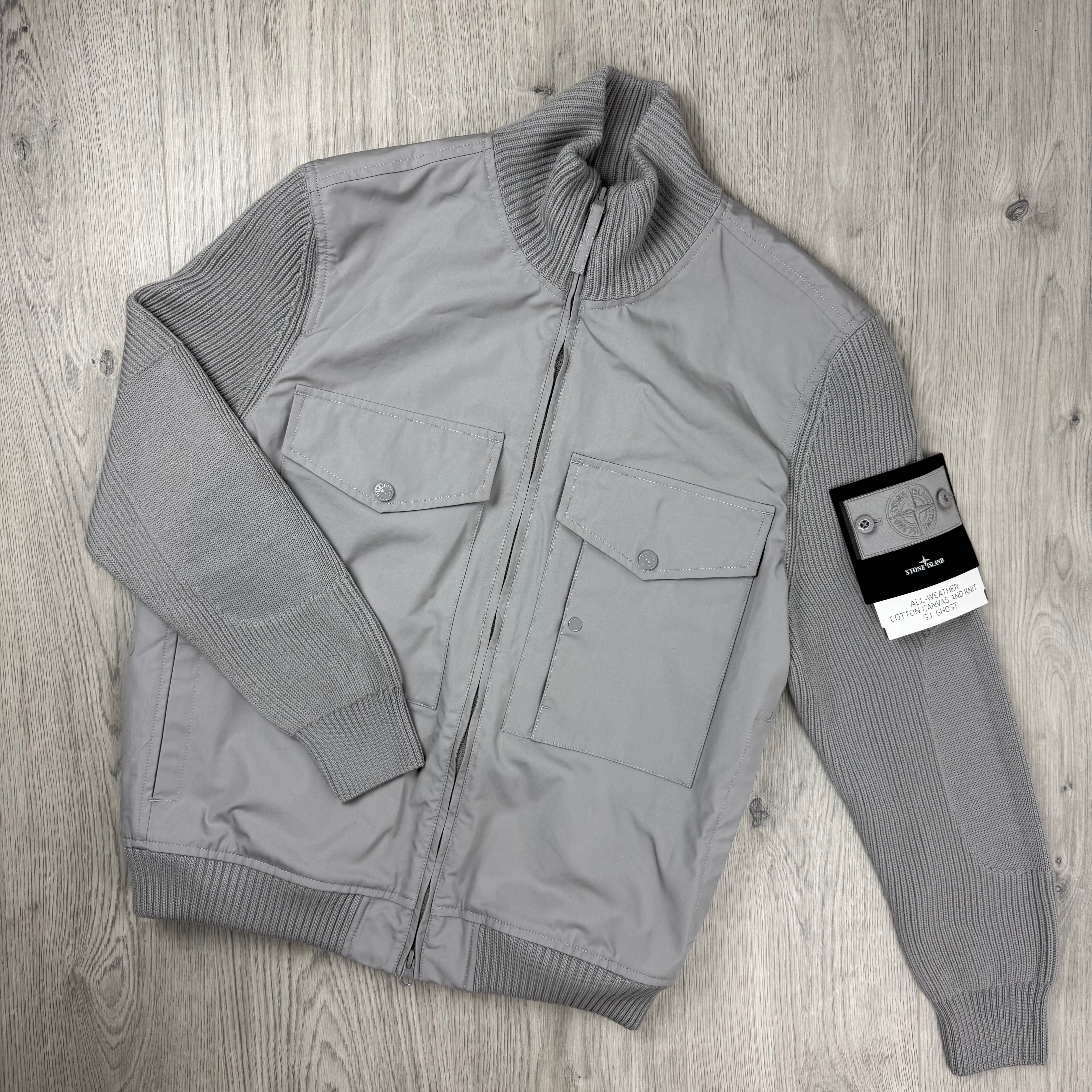 Stone Island | Men's Ghost Reflective Down Jacket | Black |