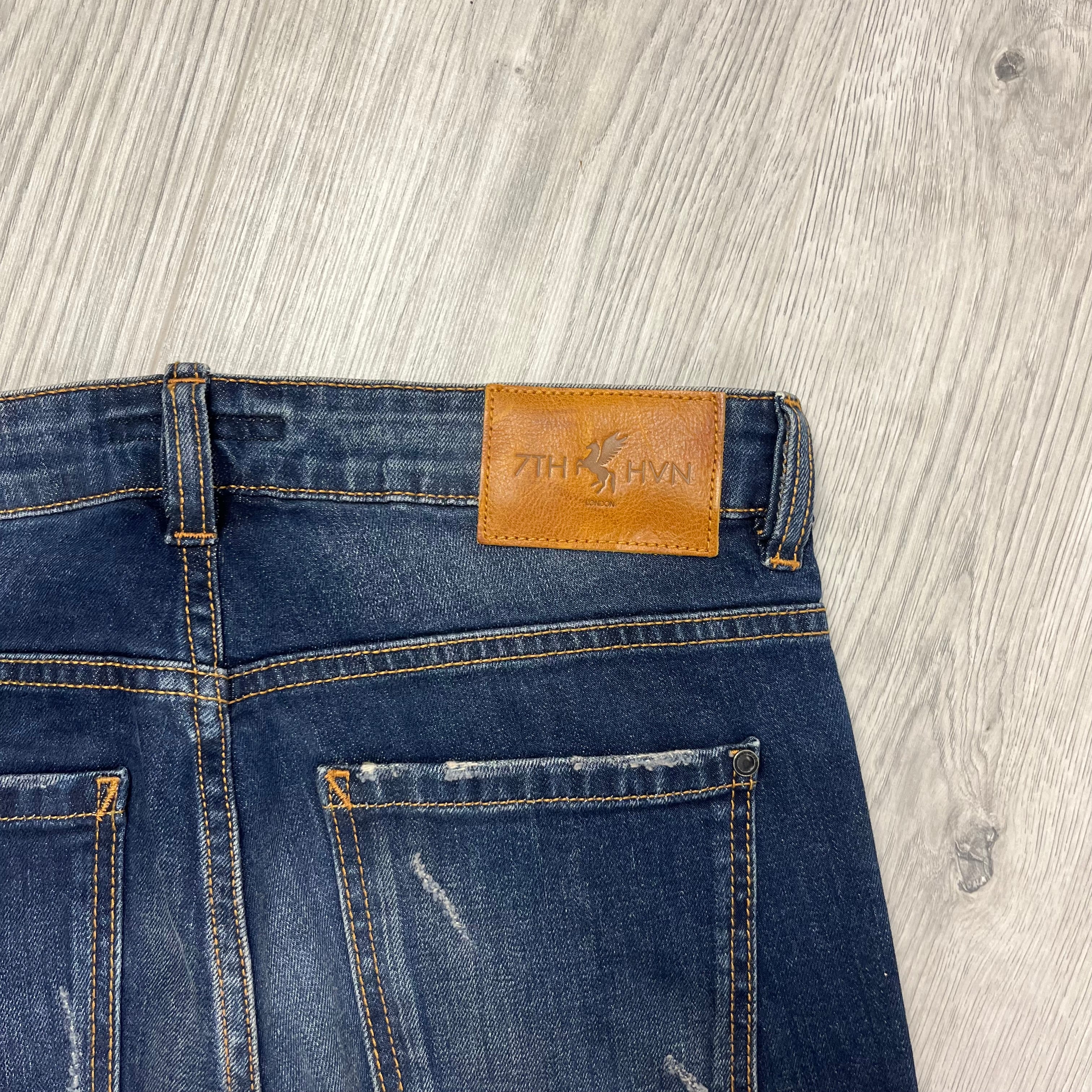 7TH HVN Slim Jeans - Blue