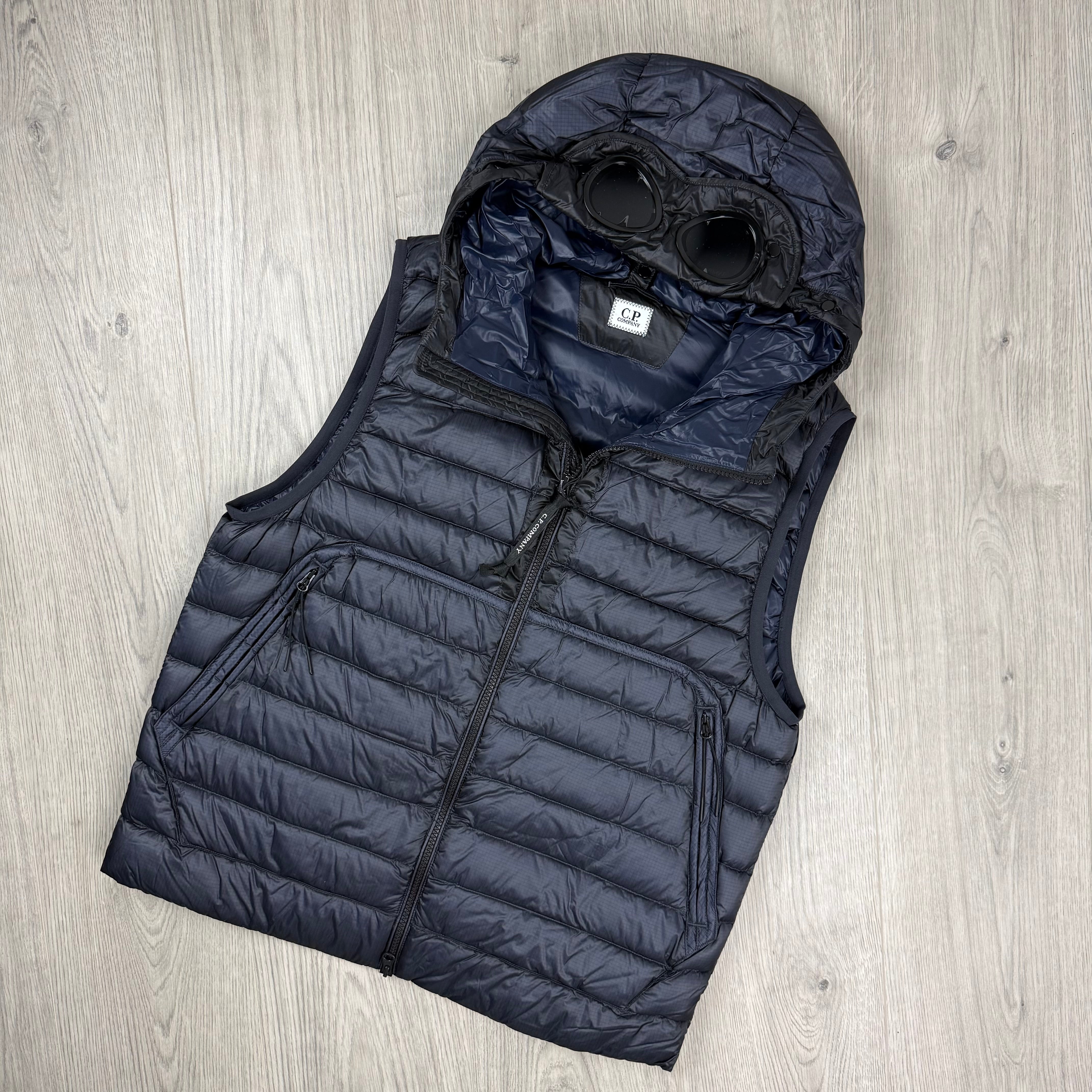 CP Company D.D. Shell Gilet - Navy