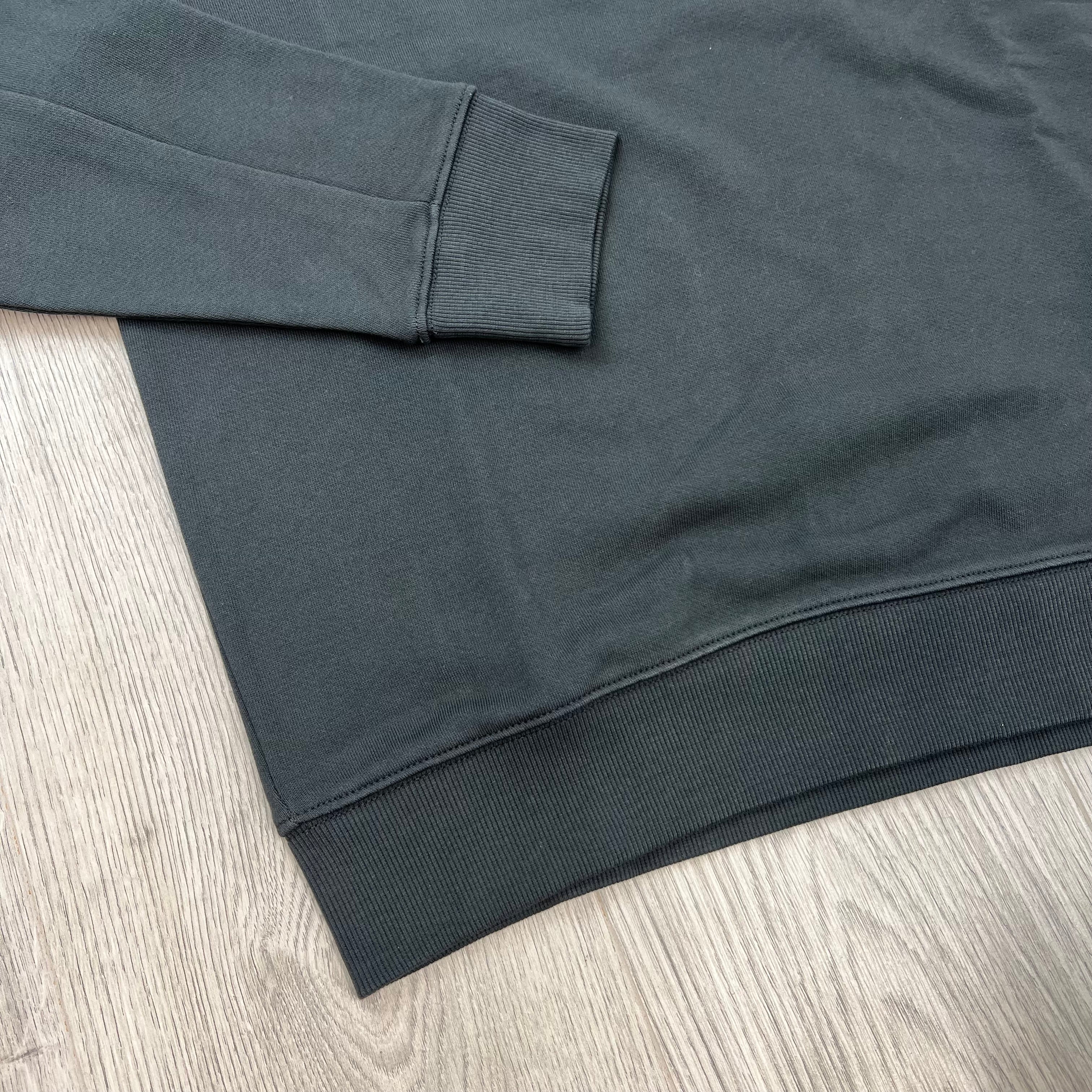 CP Company Raised Fleece Sweatshirt - Raven
