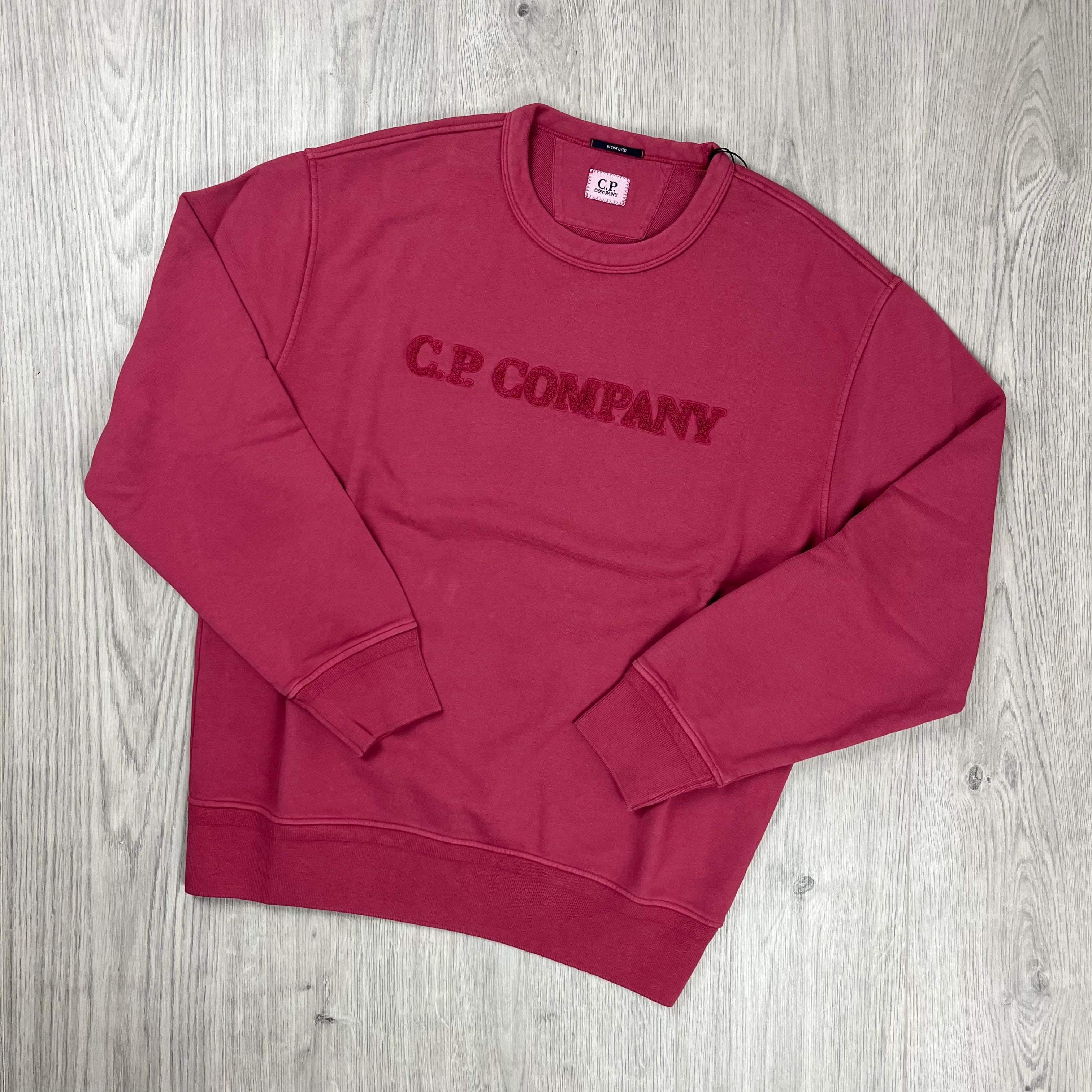 Red Cp Pullover CP Company Sweatshirt Red Bud