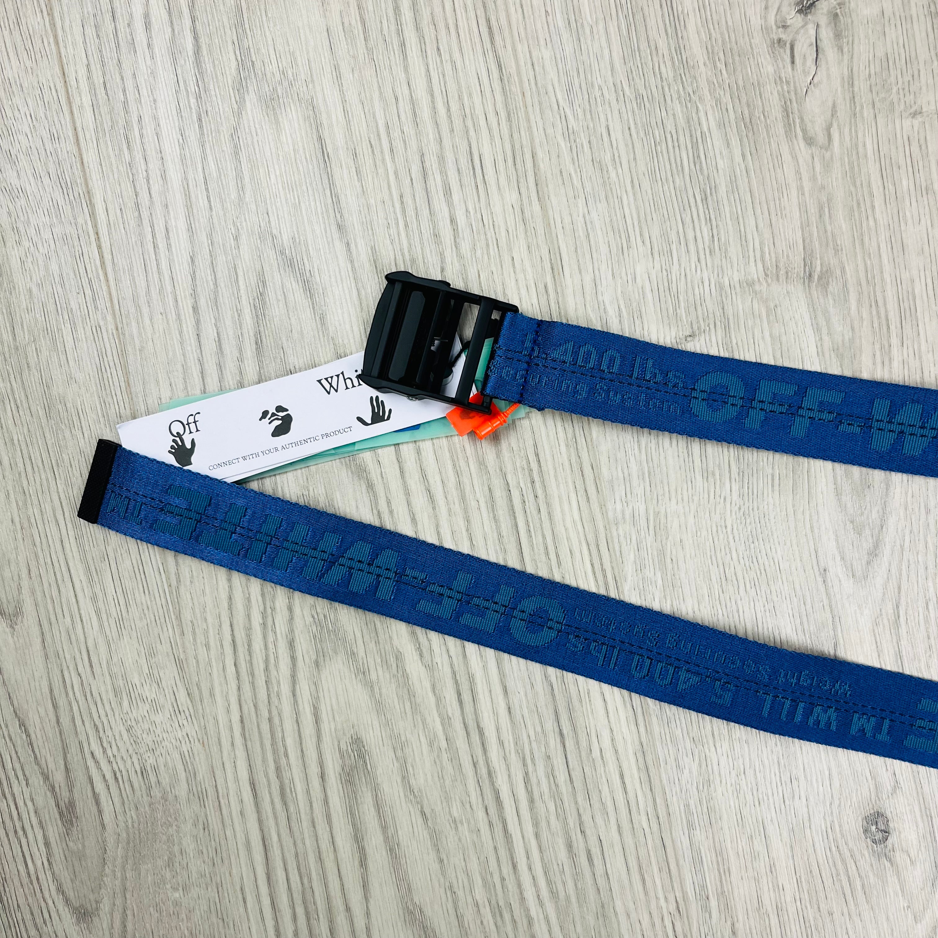 Off-White Industrial Belt - Blue