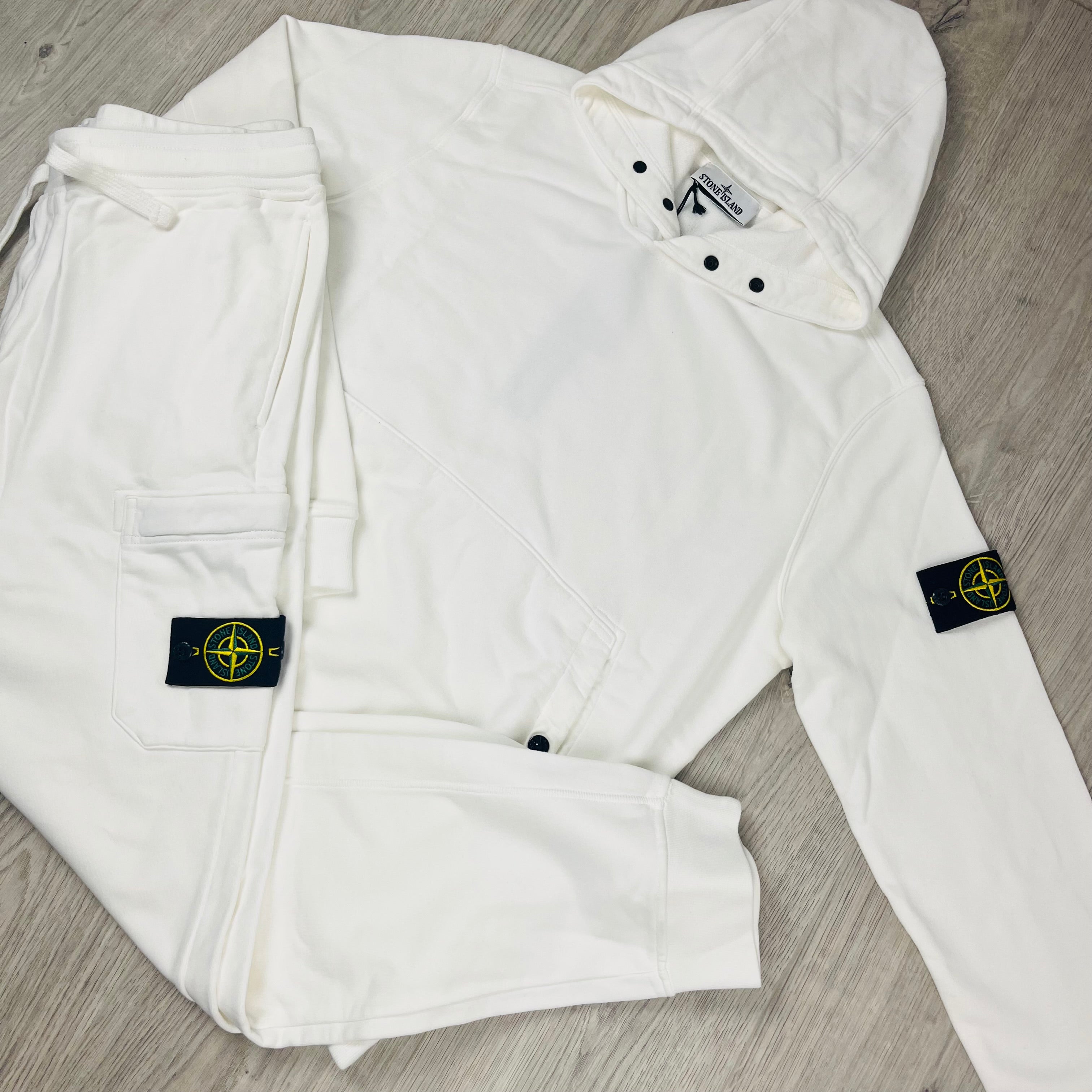 Stone Island Tracksuit - White