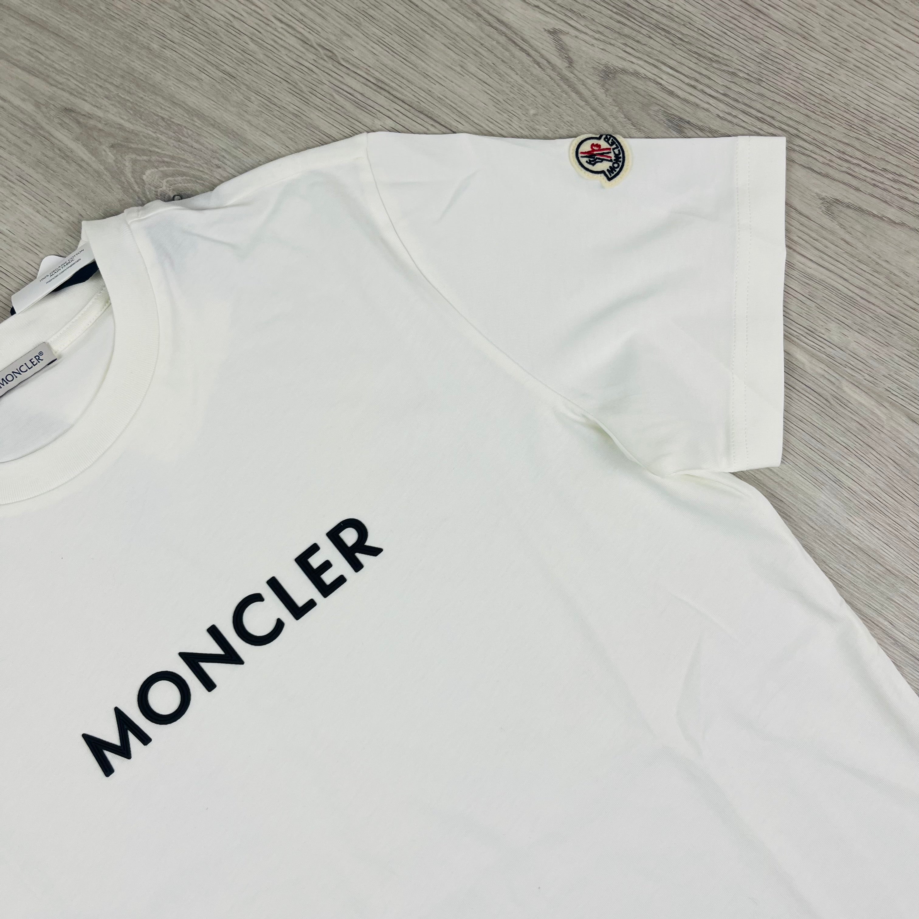 Moncler Printed T-Shirt - White