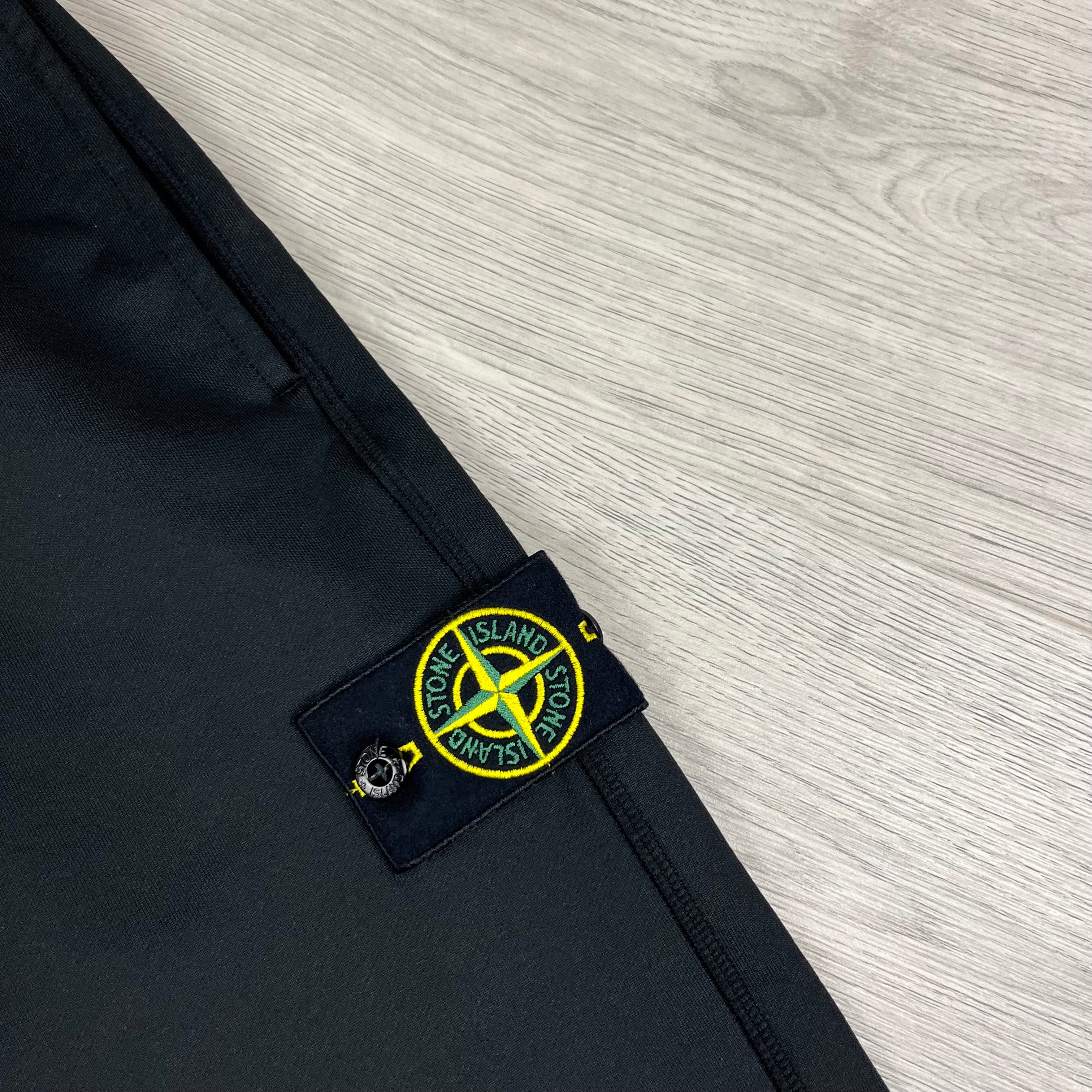 Stone Island Nylon Sweatpants - Black