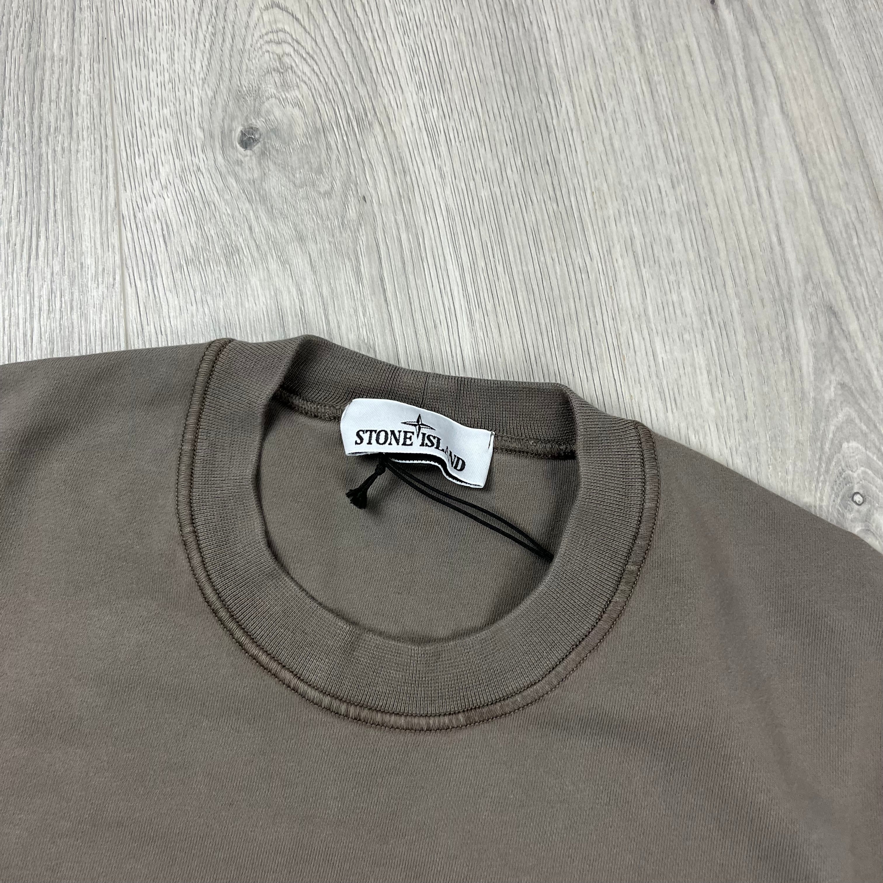 Stone Island Dyed Sweatshirt - Walnut