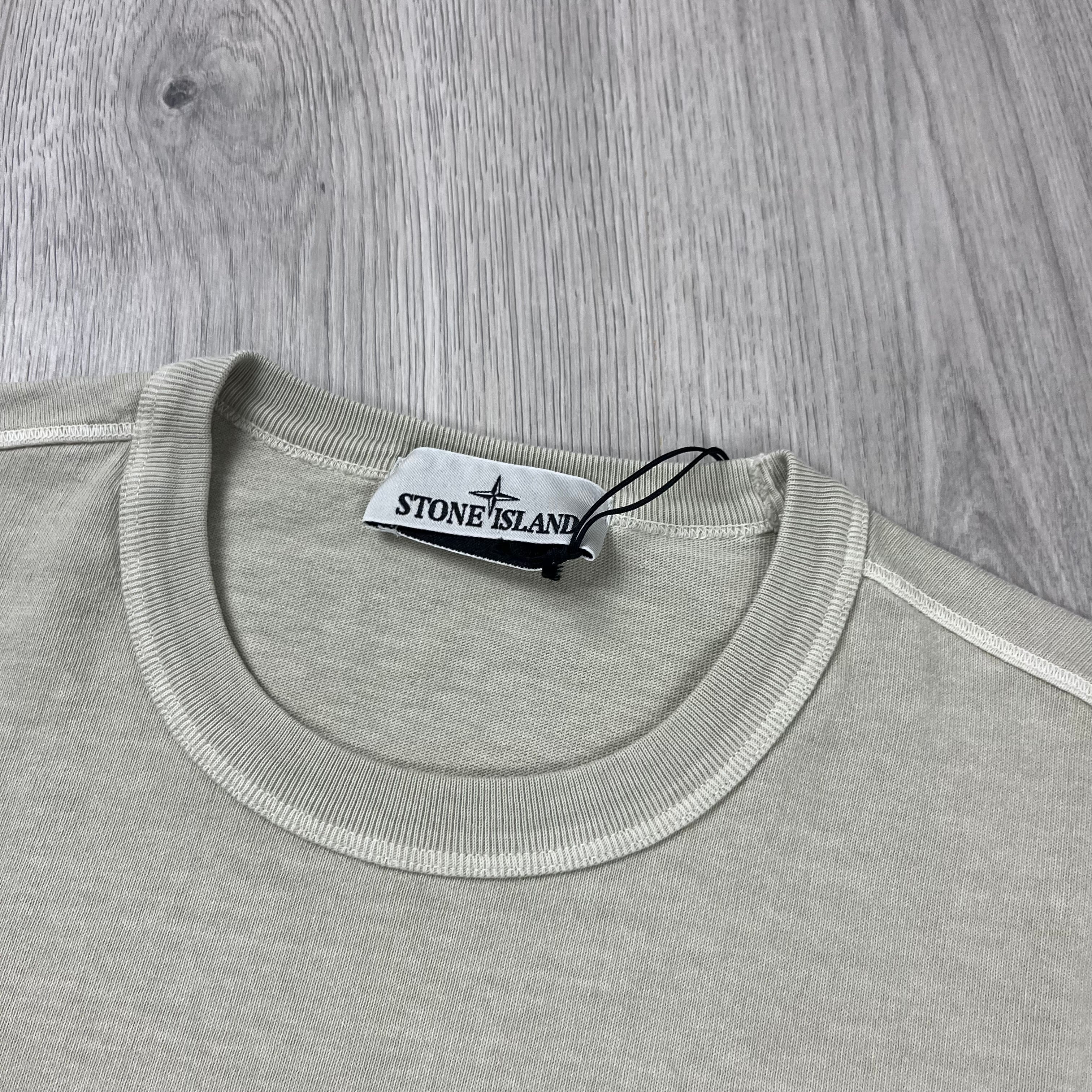 Stone Island Oversized T-Shirt - Plaster