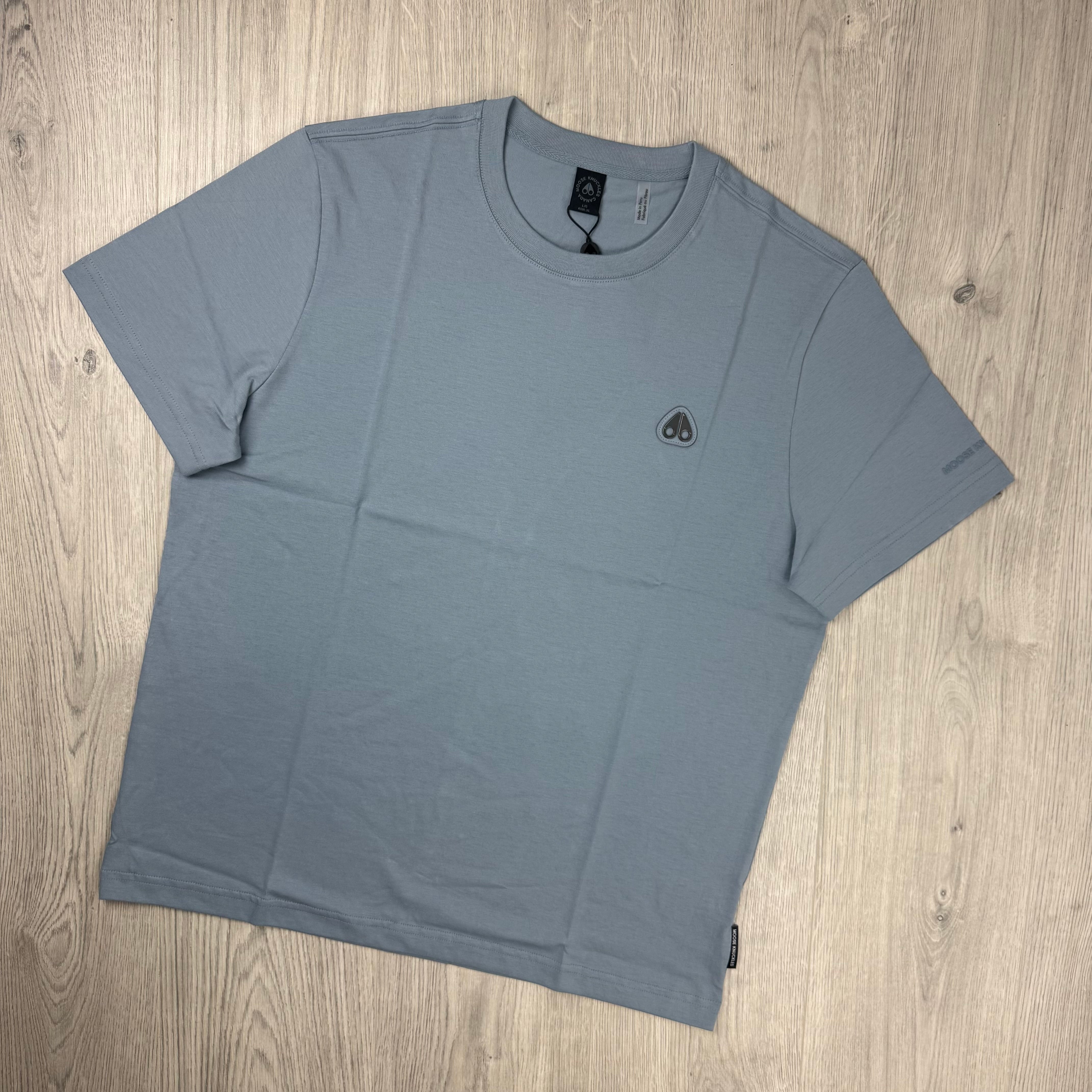 Moose Knuckles 'Crescent' T-Shirt - Jet Stream