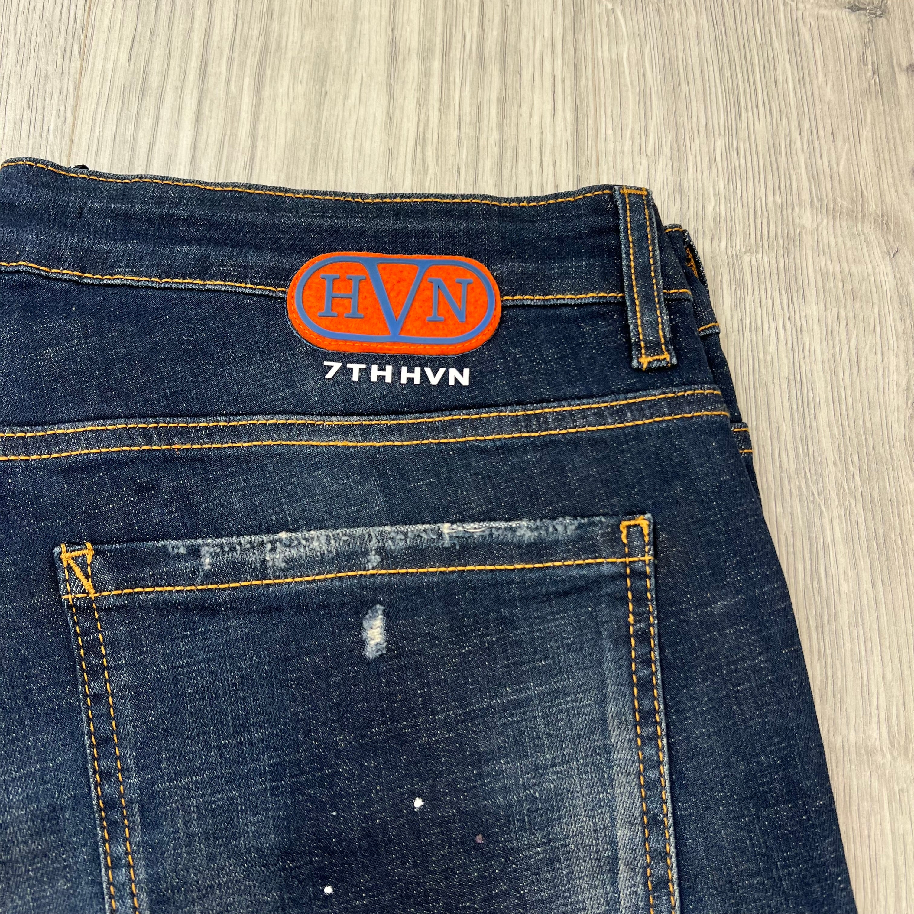 7TH HVN Slim Jeans - Blue
