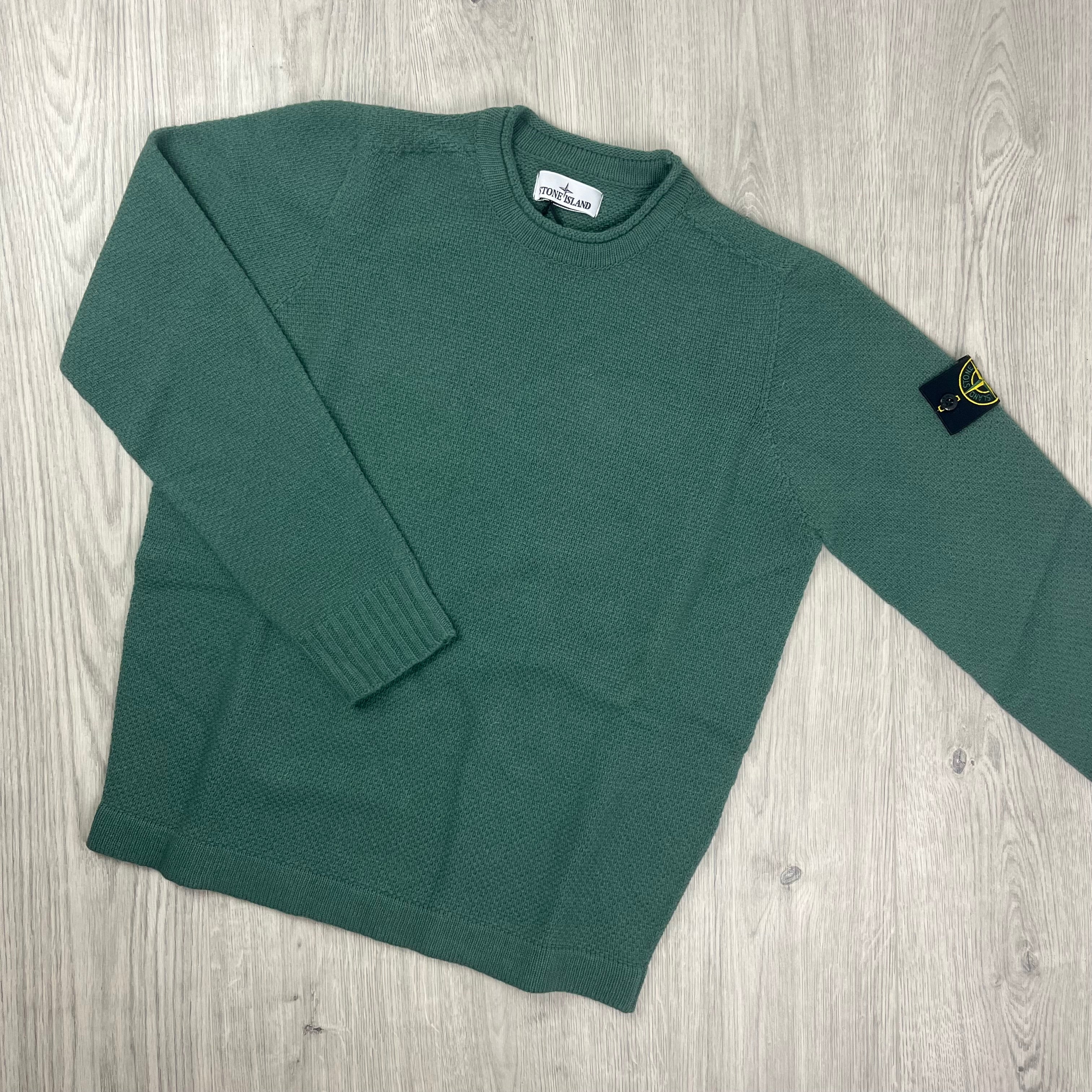 Stone Island Knit Sweatshirt Sage M