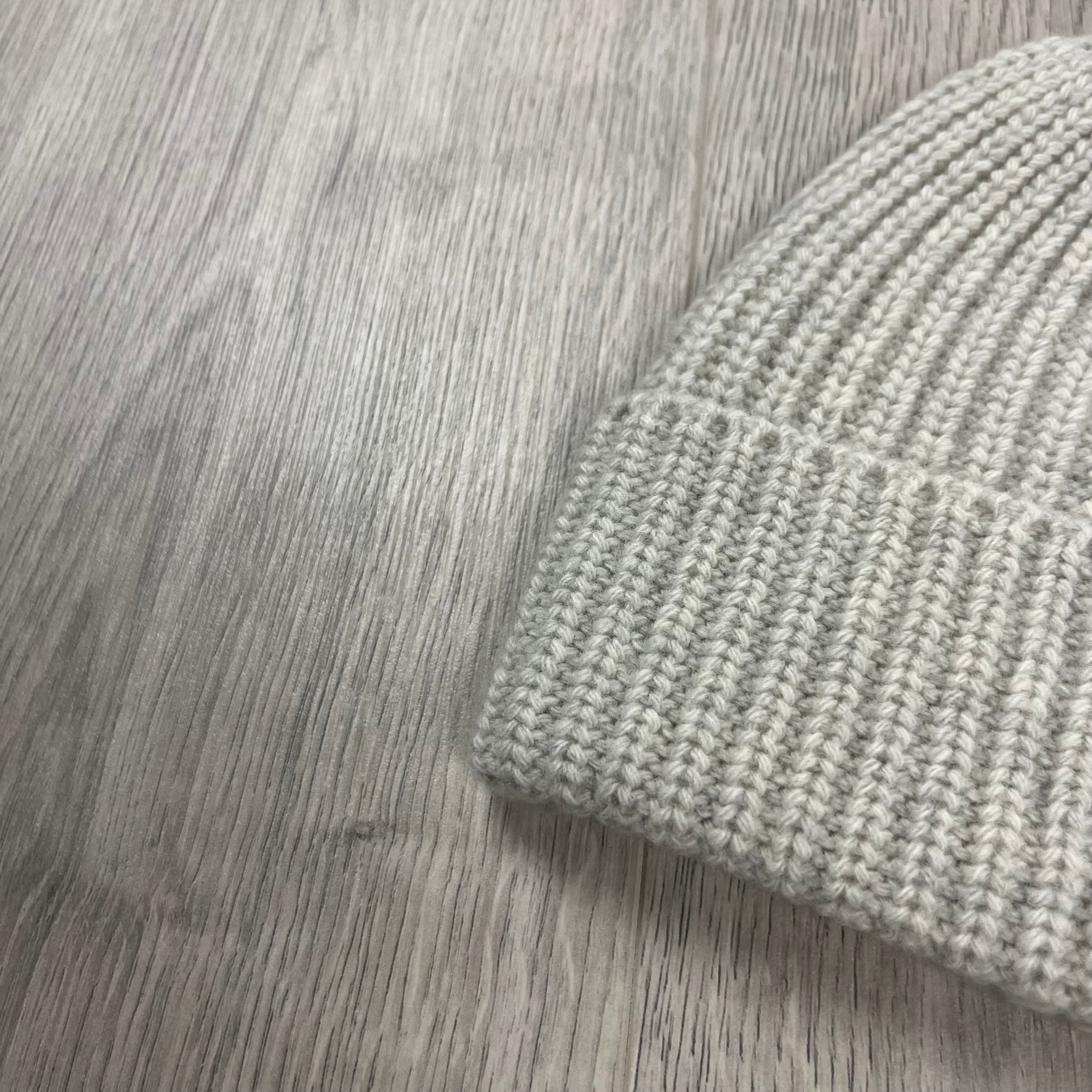 Stone Island Beanie - Pearl Grey