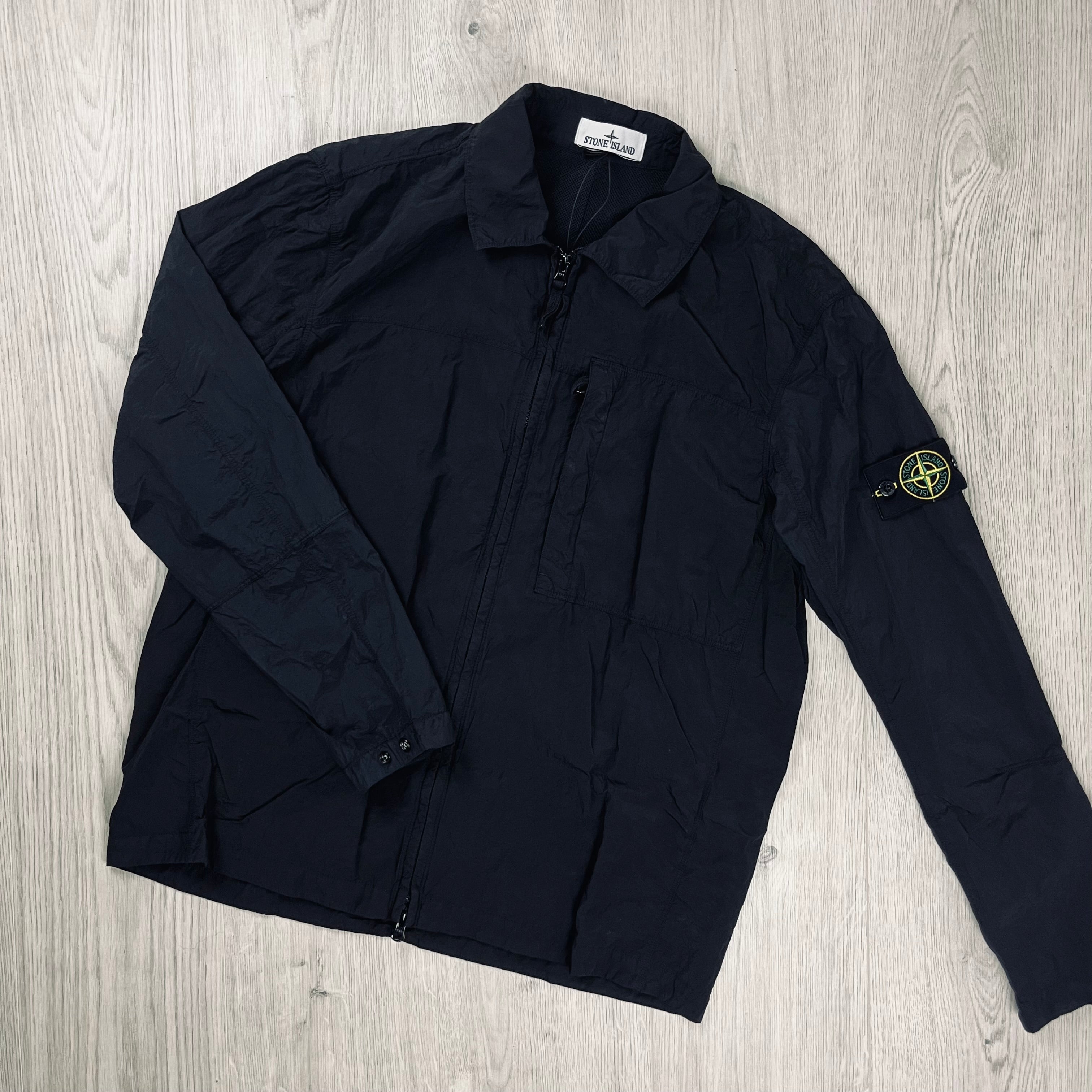 Stone Island Metal Overshirt - Black