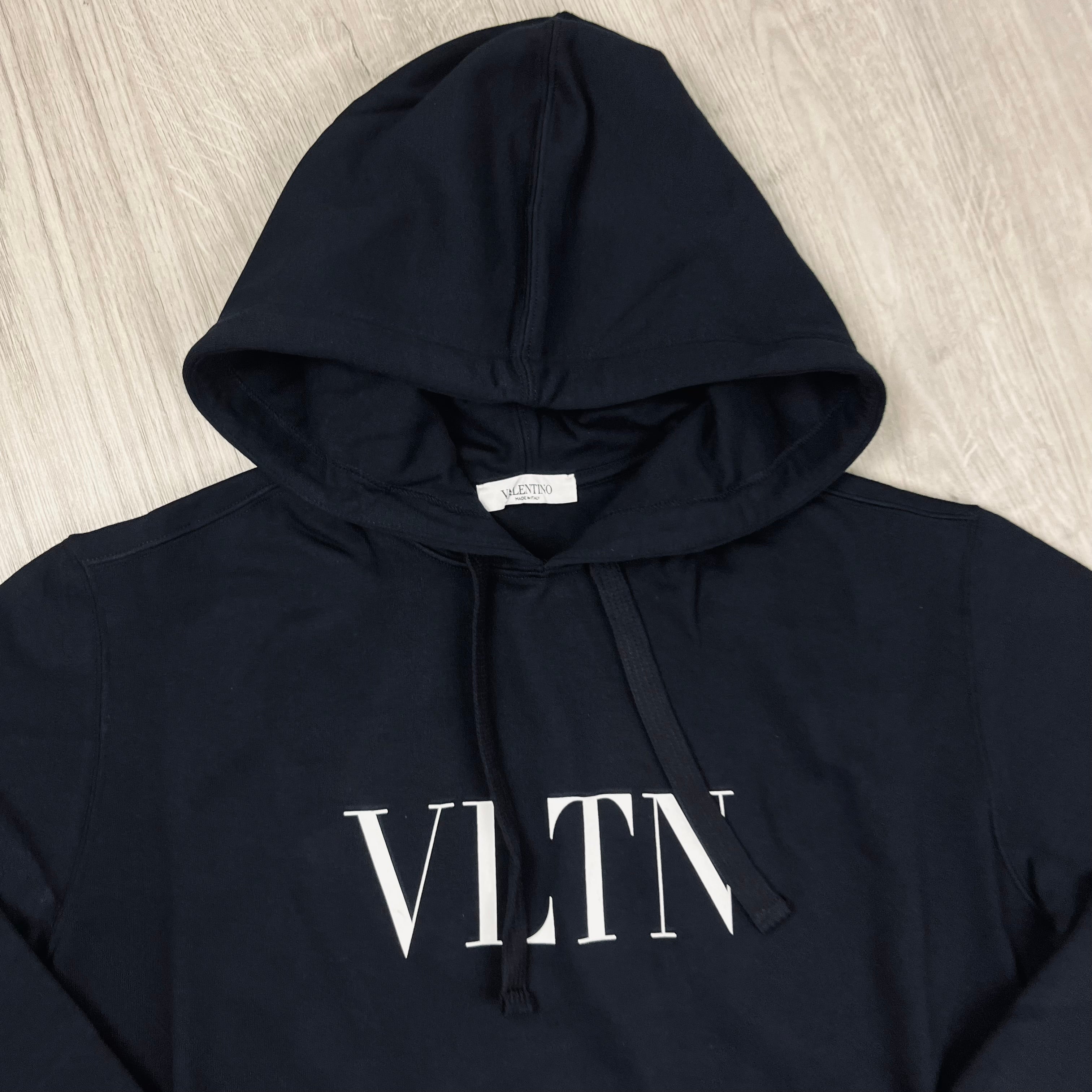 Valentino Garavani Hoodie in Black. On sale at Open Attire.