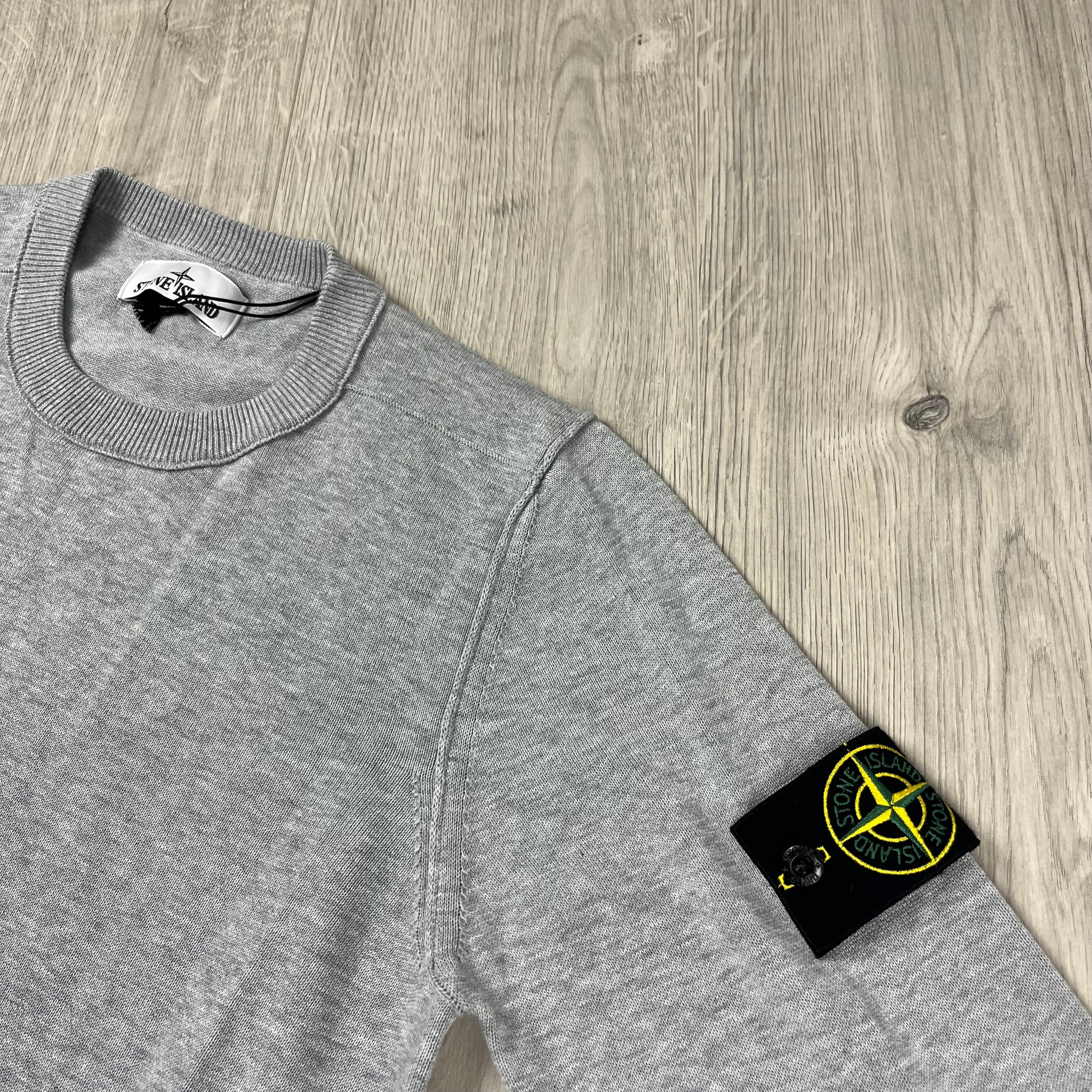 Stone Island Knit Sweatshirt - Grey