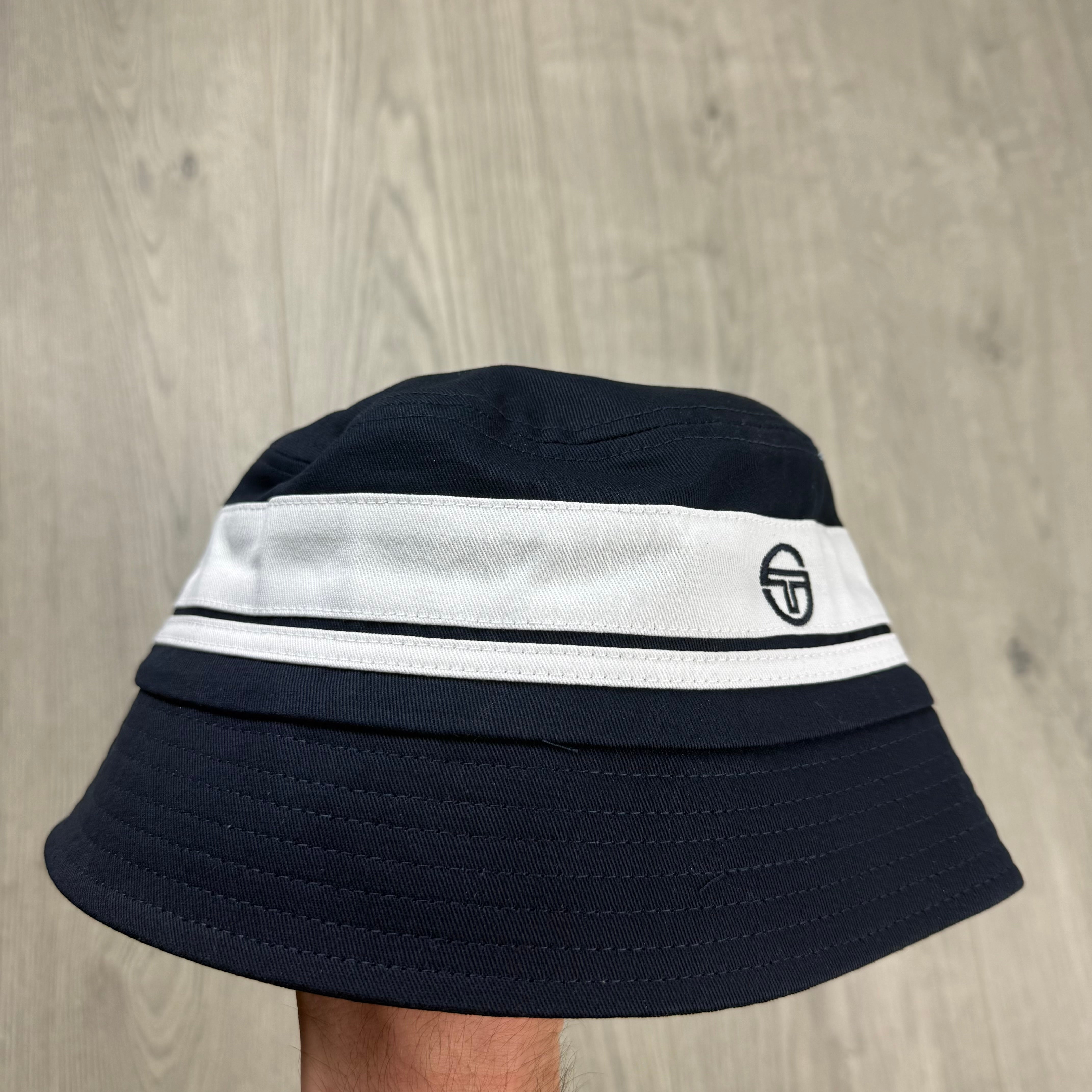 Sergio Tacchini 'Newfords' Bucket Hat - Maritime Blue