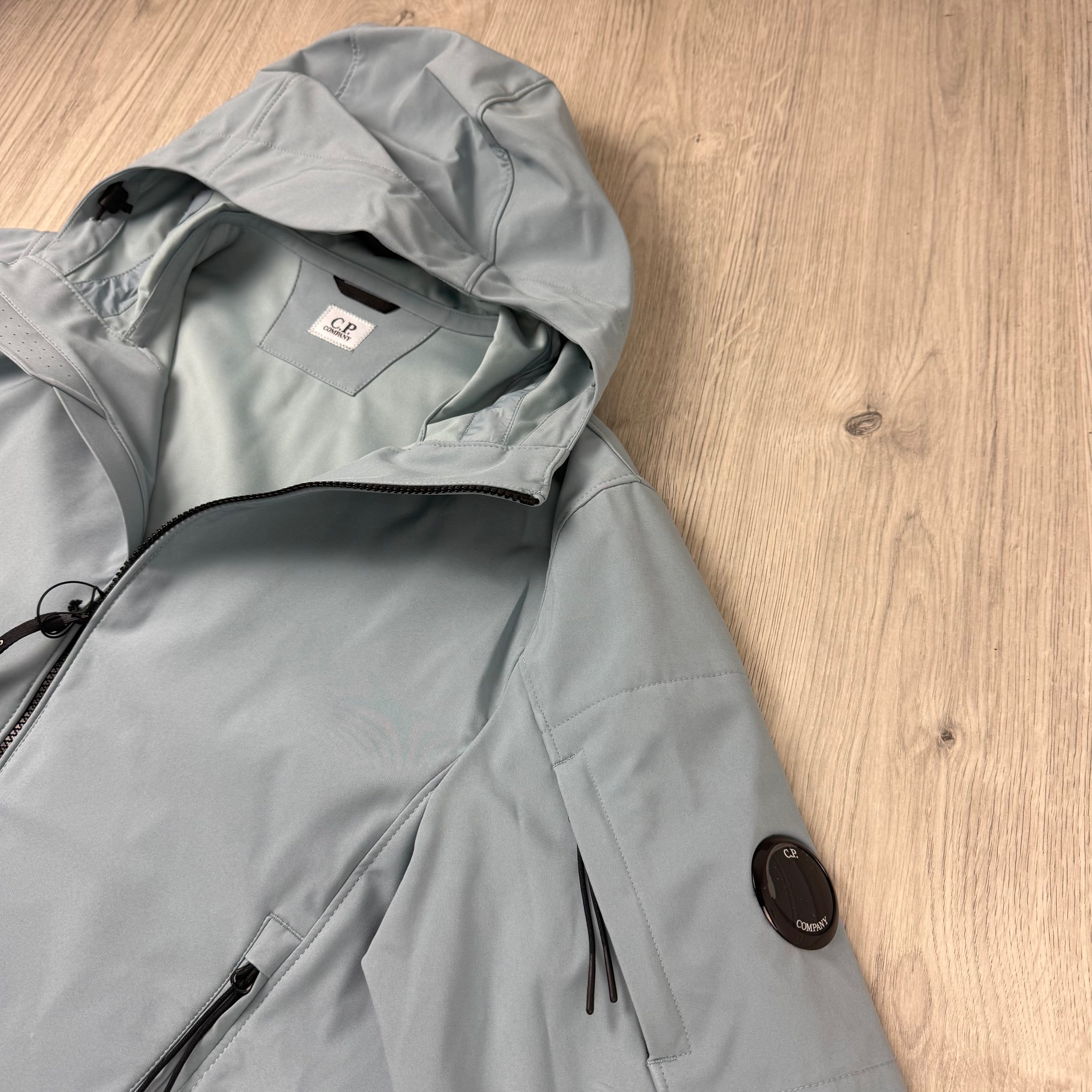 CP Company | Men's Shell-R Jacket | Aegean Blue | Outlet Sale