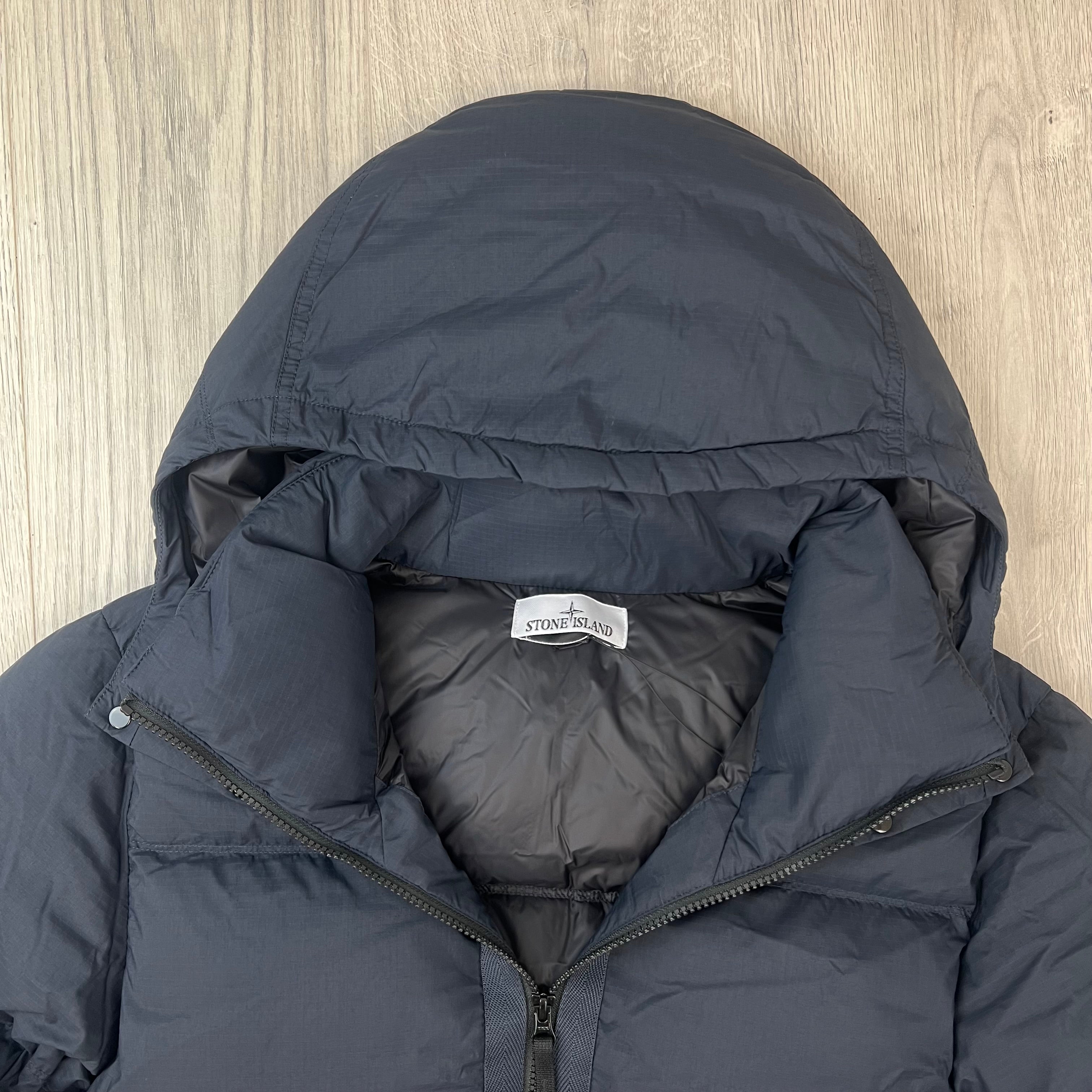 Stone Island | Men's Ripstop Jacket | Navy