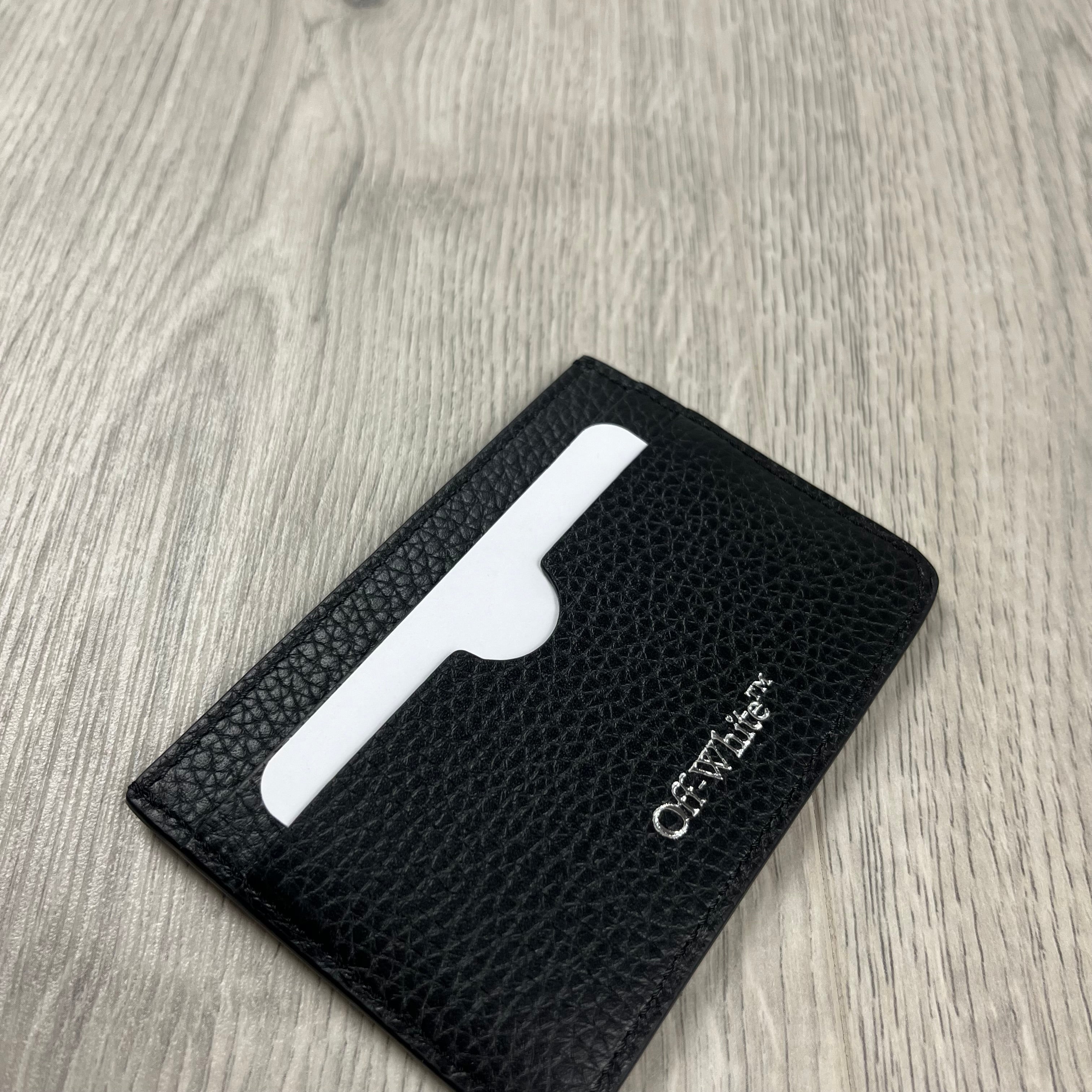 Off-White Leather Cardholder