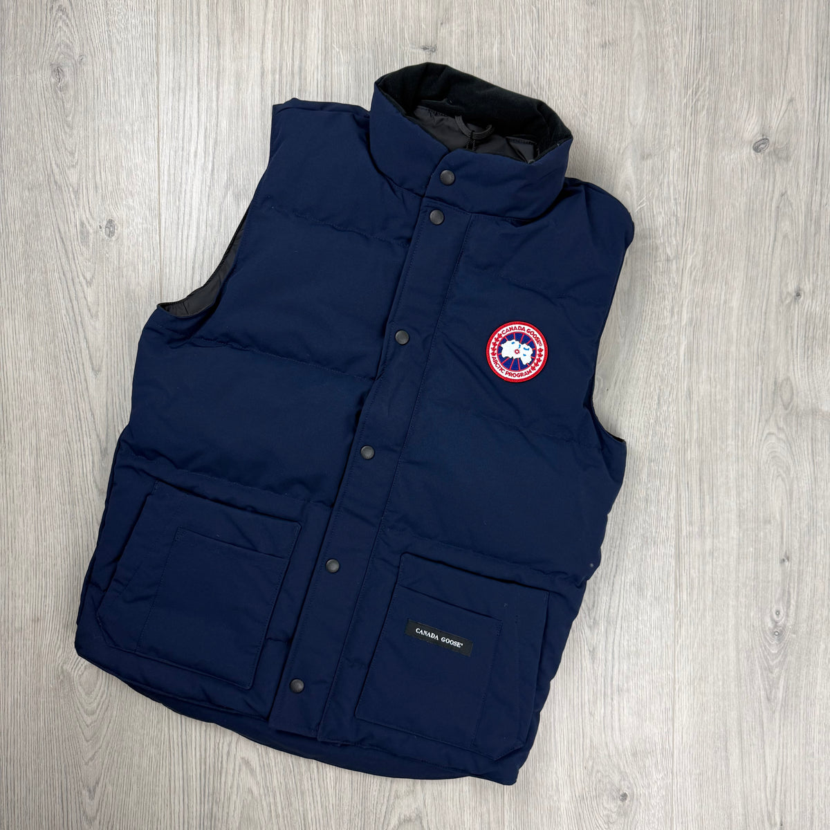 Canada Goose Men's Freestyle Gilet Black Outlet Sale