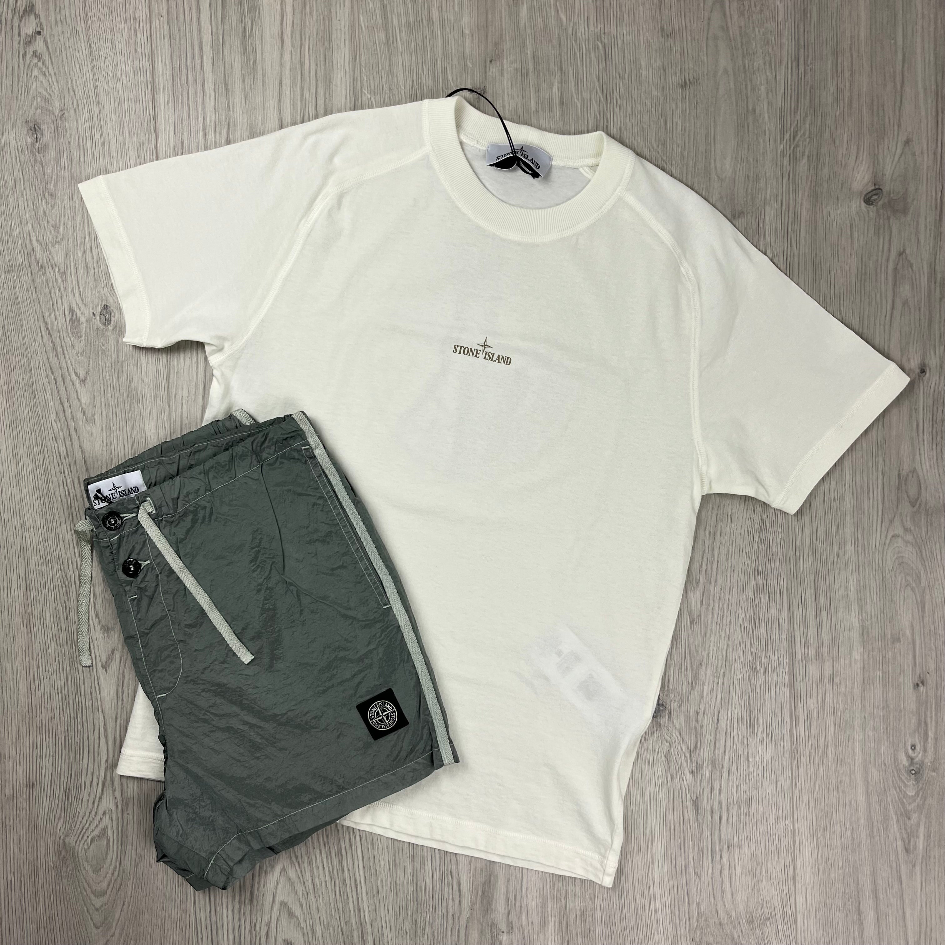 Stone Island Holiday Set - Ivory/Sage