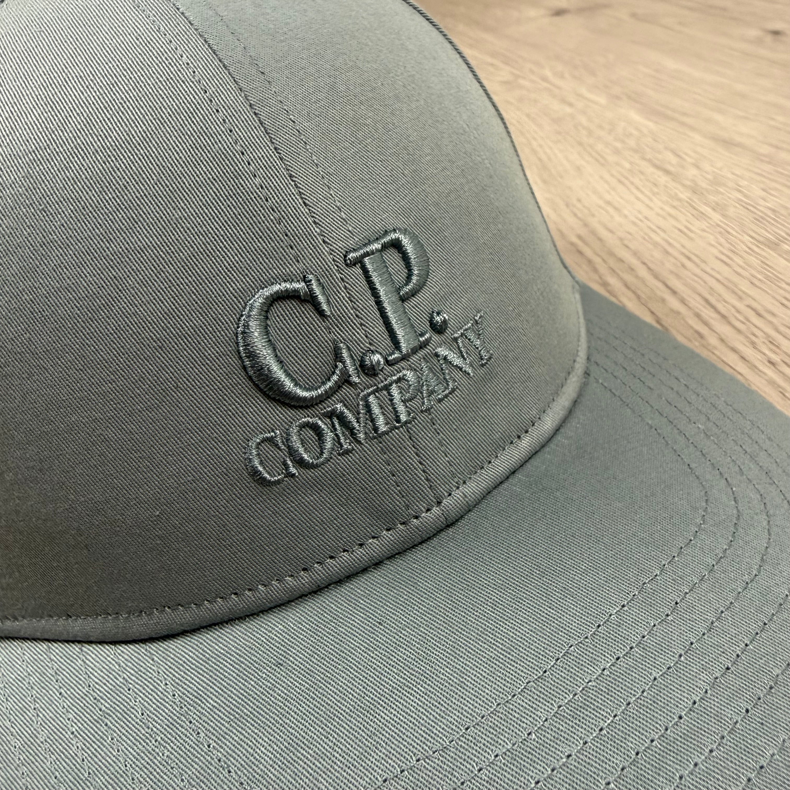CP Company Baseball Cap - Silver Blue