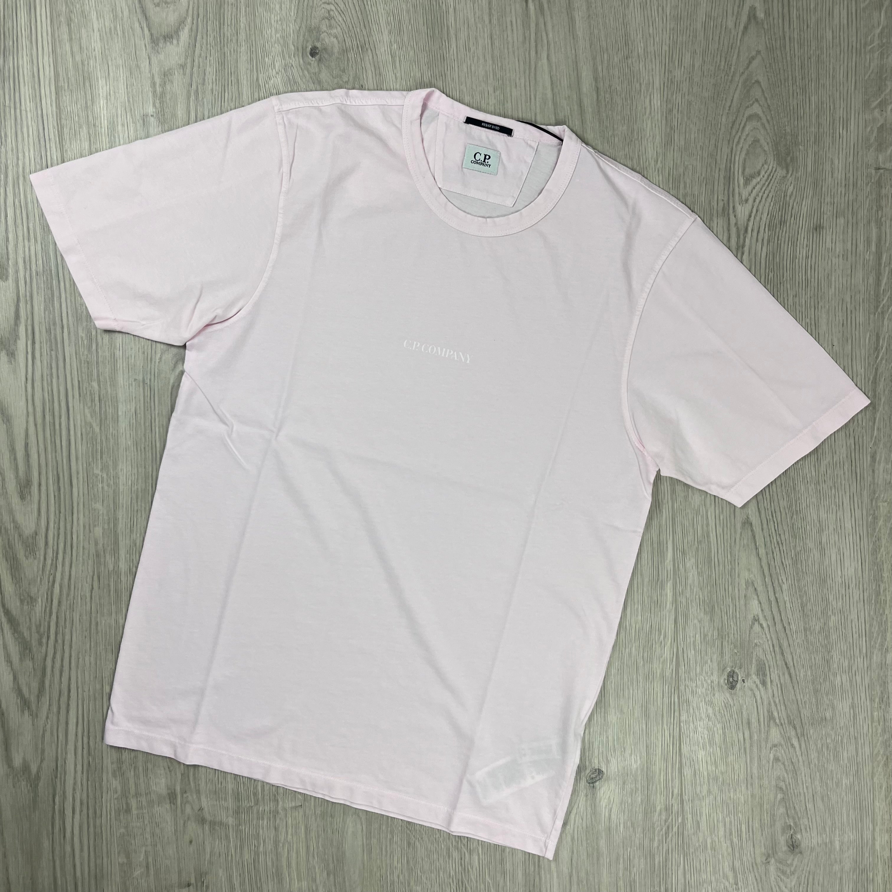 CP Company Printed T-shirt Pink