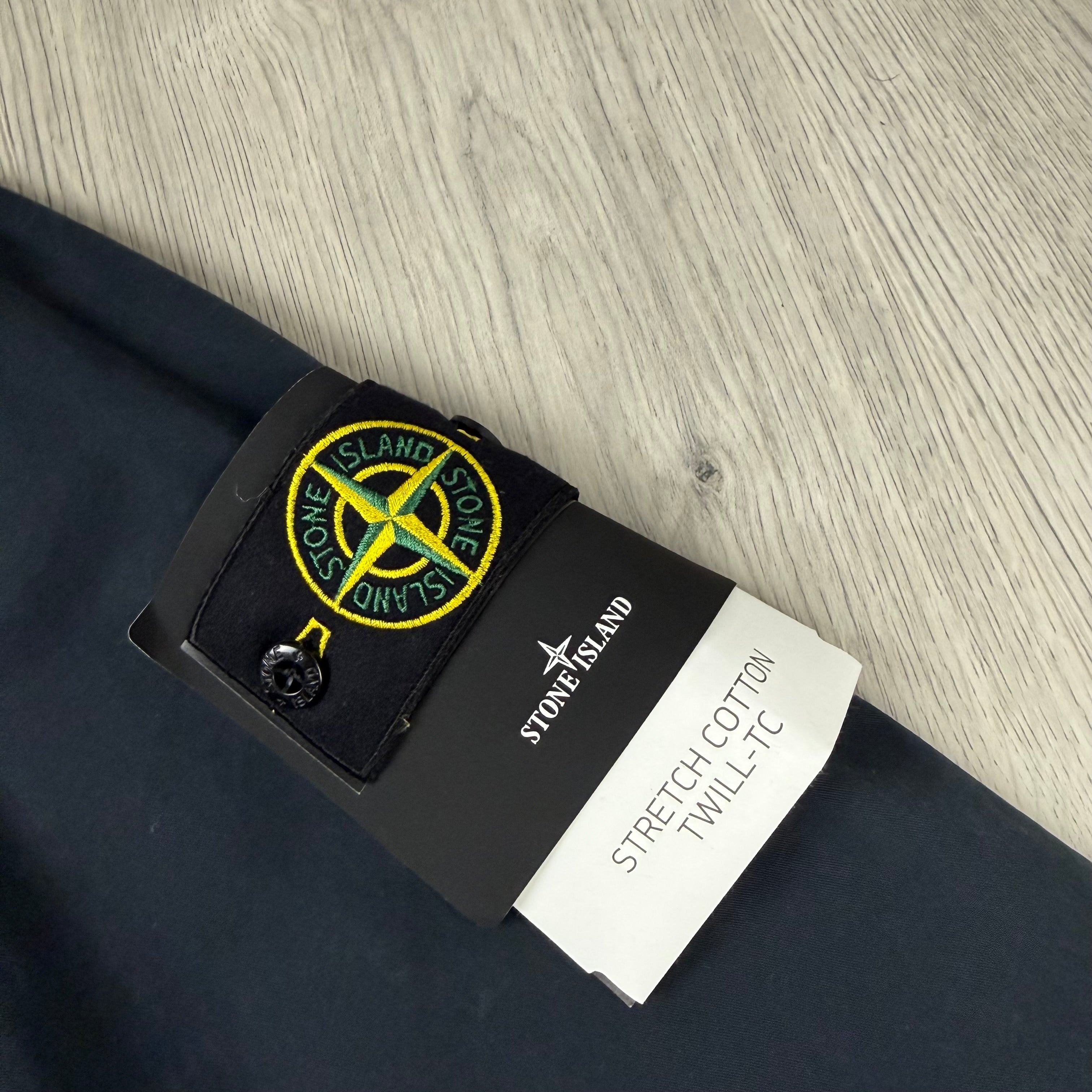 Stone Island Supima Jacket - Navy Blue