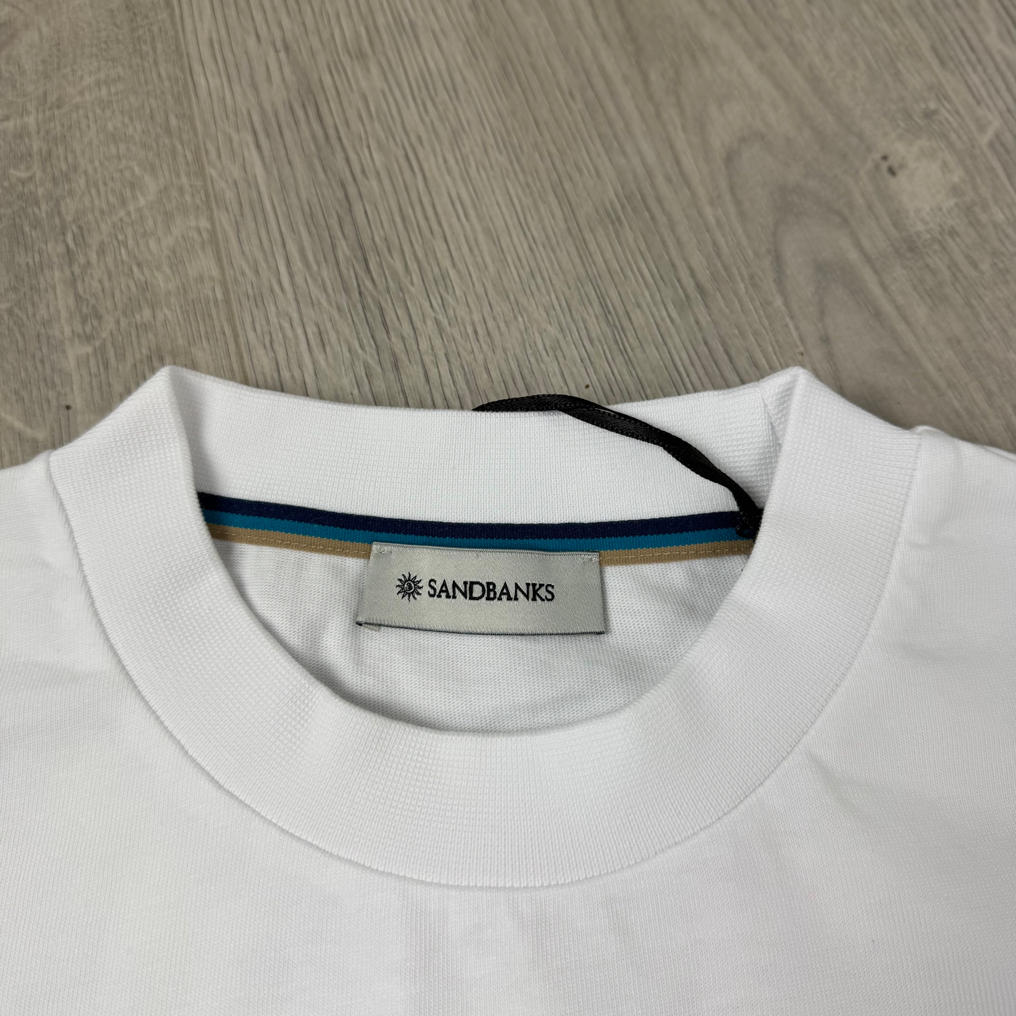 Sandbanks 'Yacht Club' T-Shirt - White
