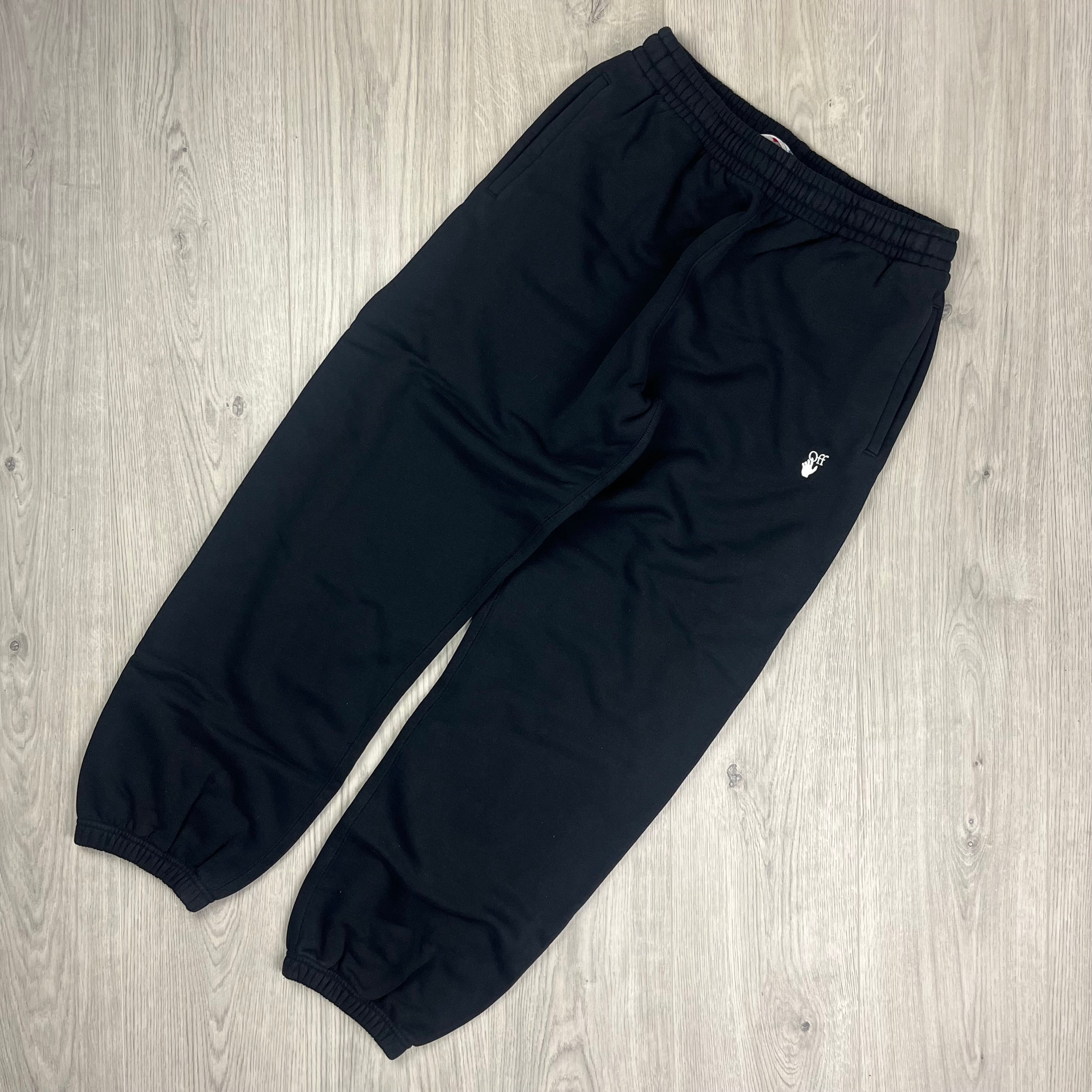 Off White Hand Sweatpants Black