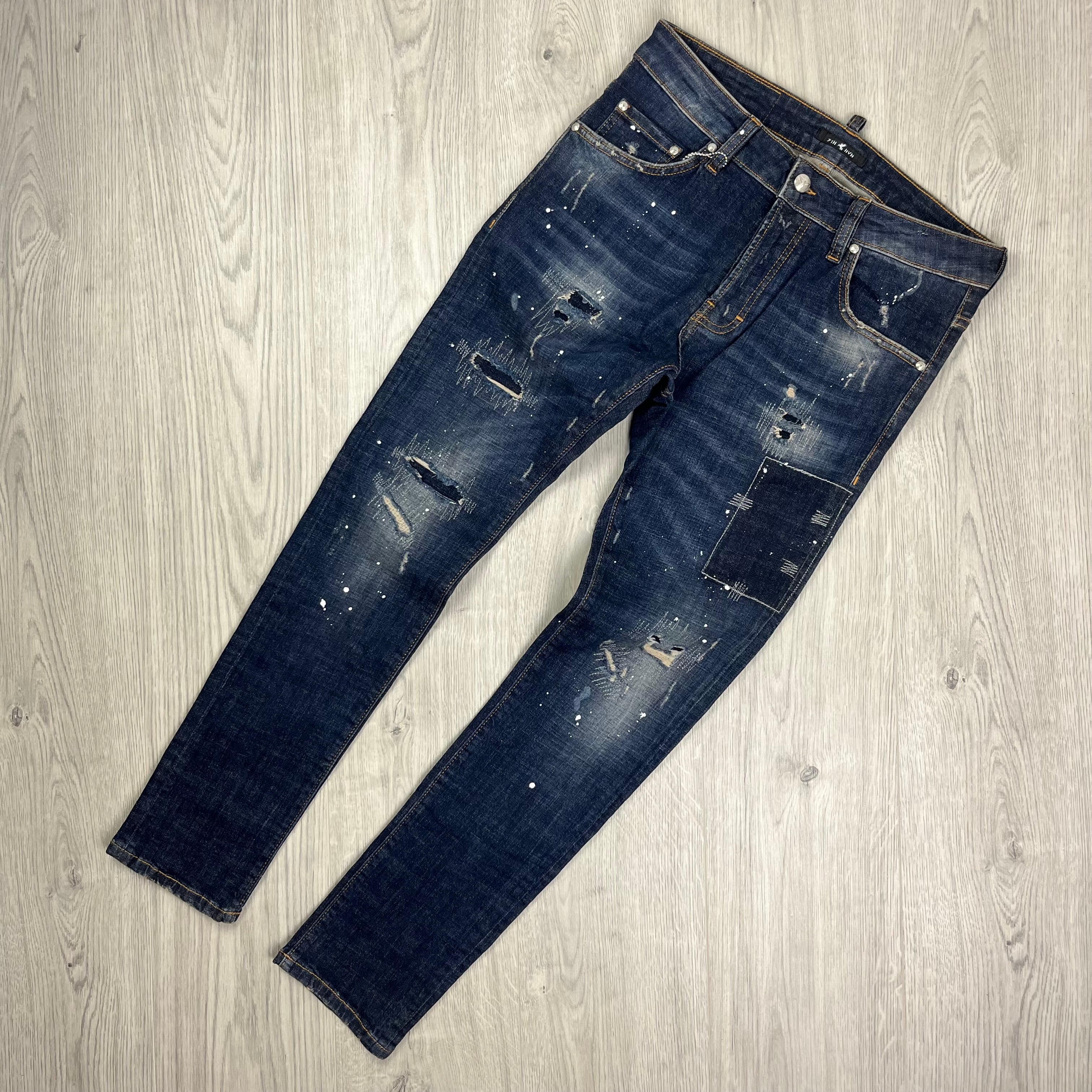 7TH HVN Slim Jeans - Blue