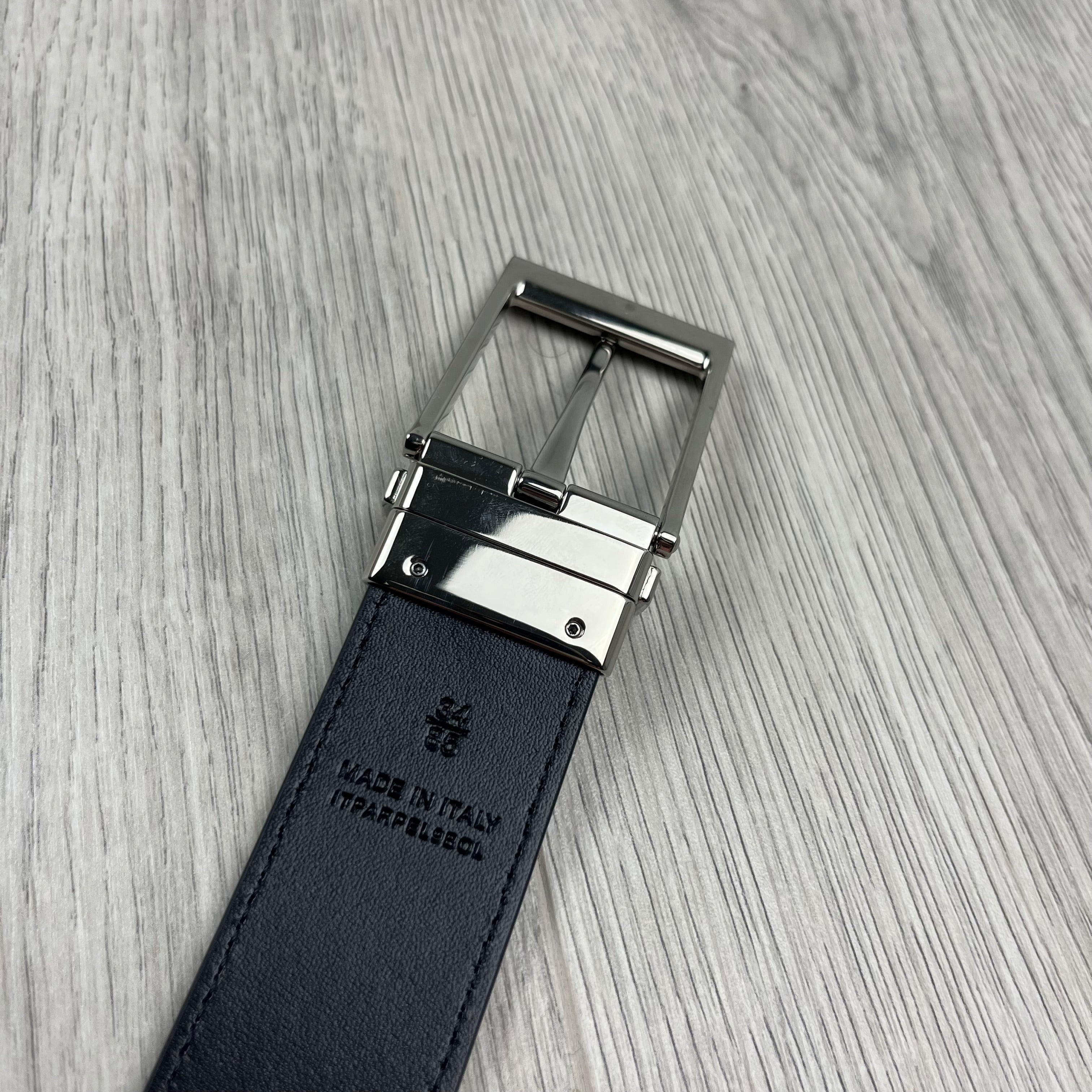Burberry Reversible Louis Belt - Birch Brown