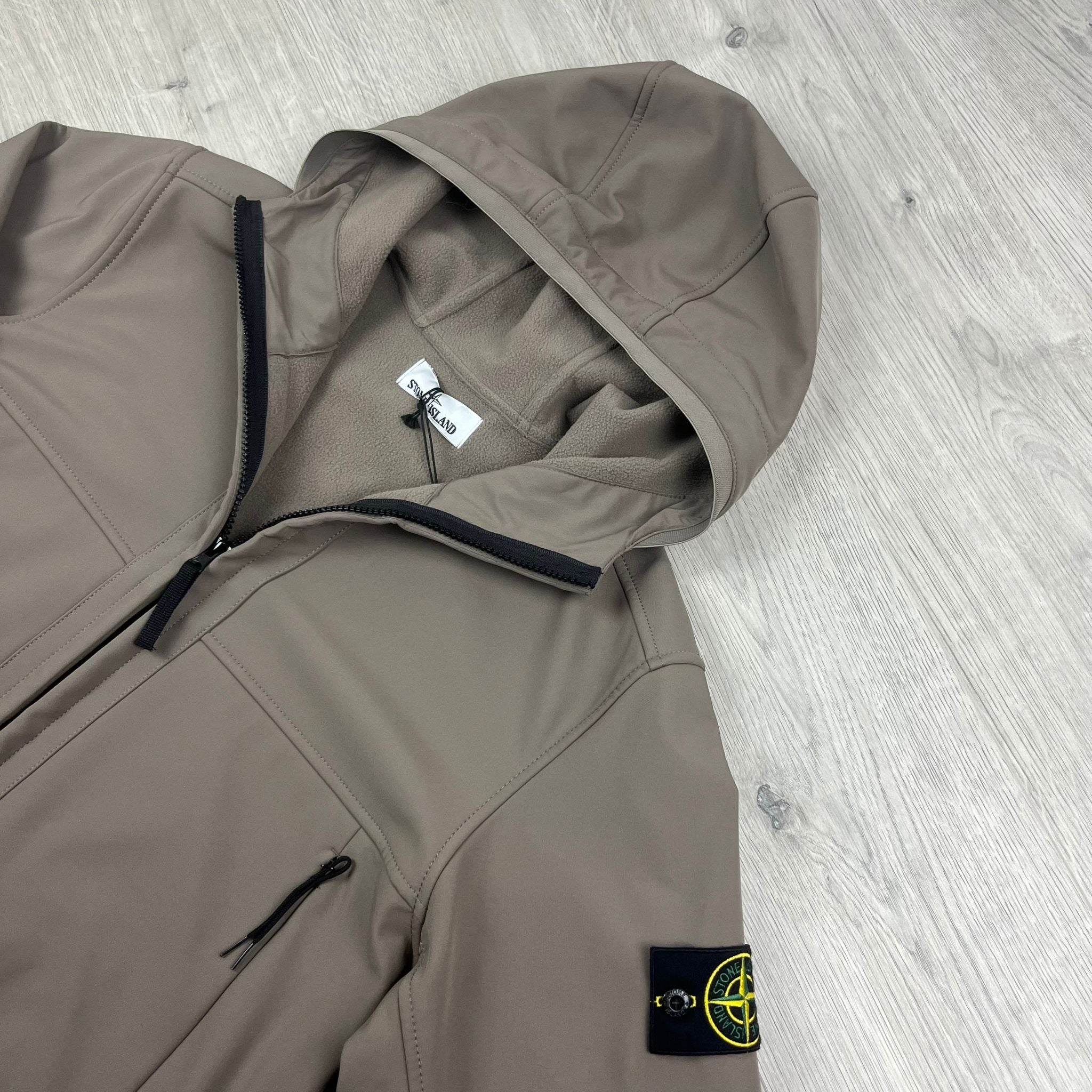 Stone Island Shell Jacket - Walnut